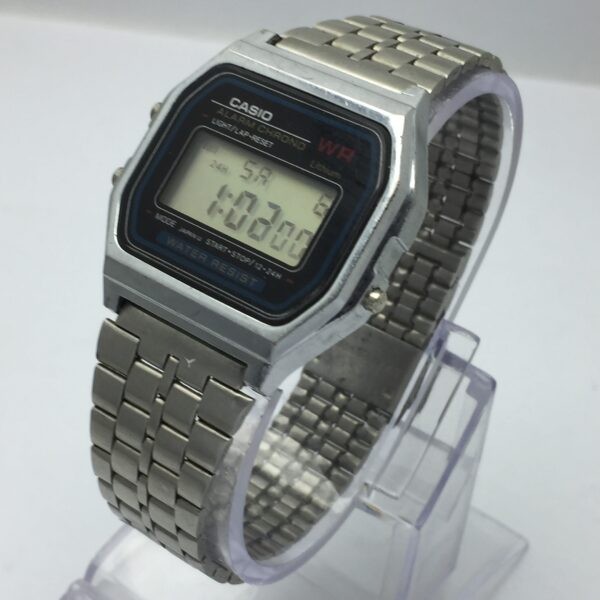 Casio WR Lithium A159W Alarm Chrono Digital 593 Quartz Vintage Watch