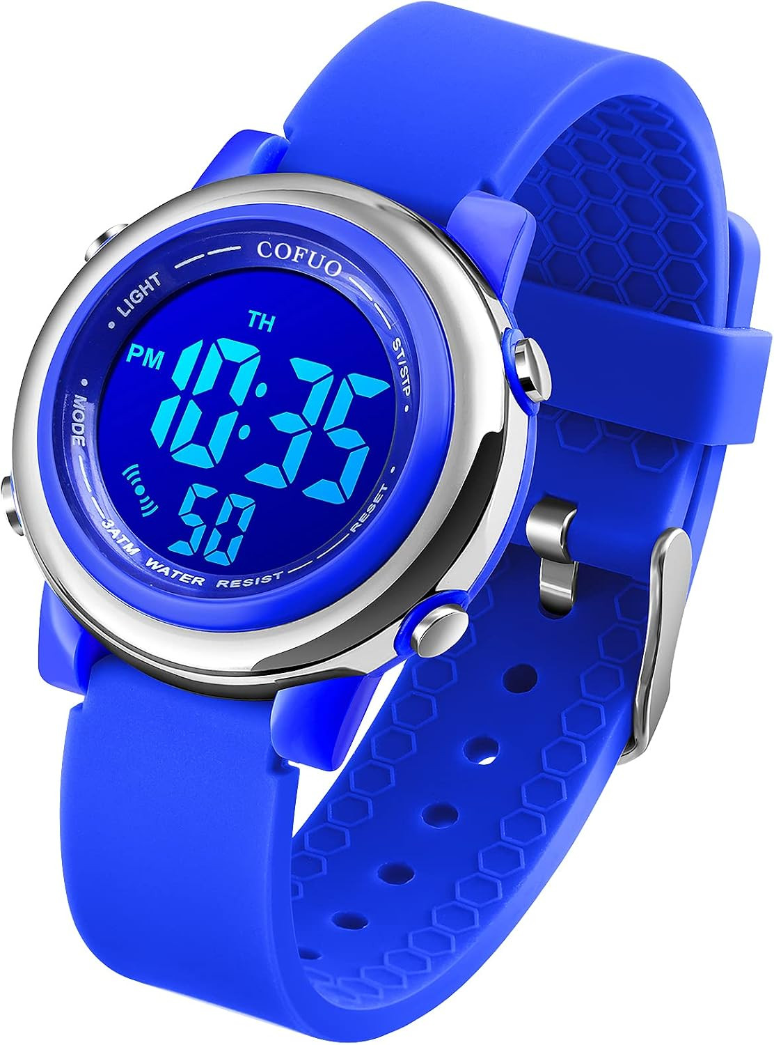Kids Digital Sport Waterproof Watch for Girls Boys, Kid Sports Outdoor LED Elect