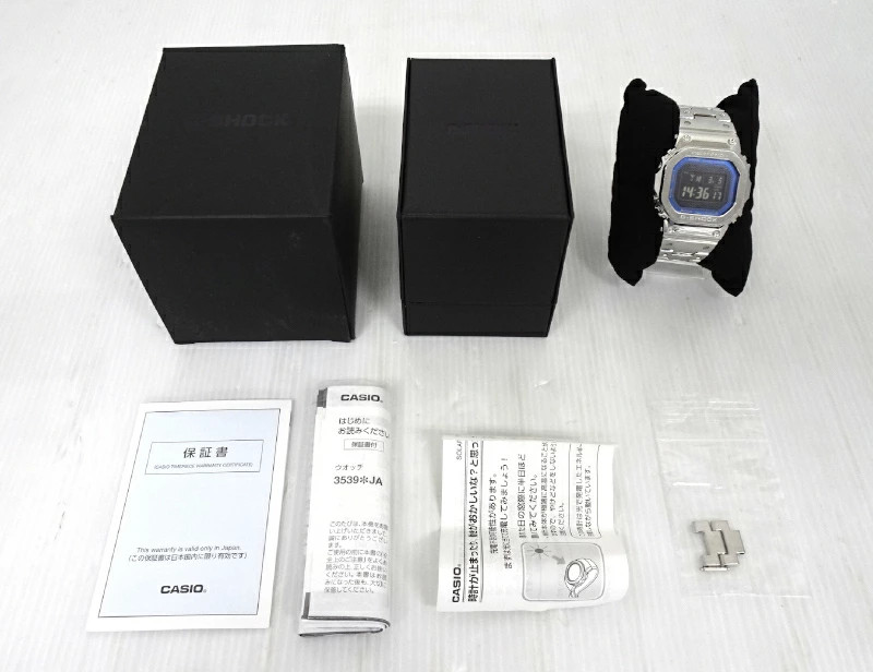 CASIO G SHOCK GMW B5000D 2JF Tough Solar Radio Watch Bluetooth Smartphone Link
