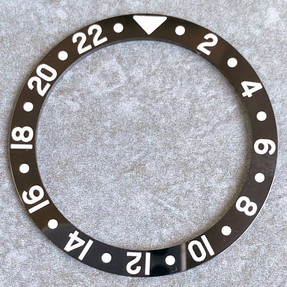 36.5mm*29.2mm Aluminum/Ceramic/Sapphire Material Bezel Insert Ring Watch Parts
