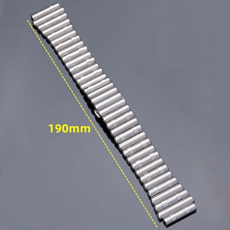 24mm 316L Steel Bracelet Metal Watch Band Strap Fits Breitling Chronomat B01
