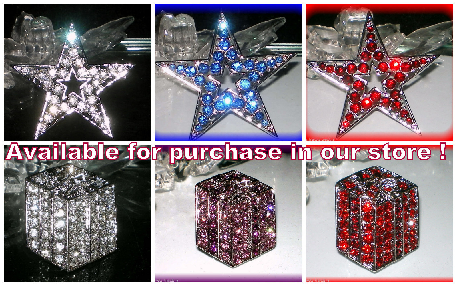 SILVER MUSIC NOTE RHINESTONE UNDER THE CHRISTMAS TREE TEACHER GIFT PIN BROOCH