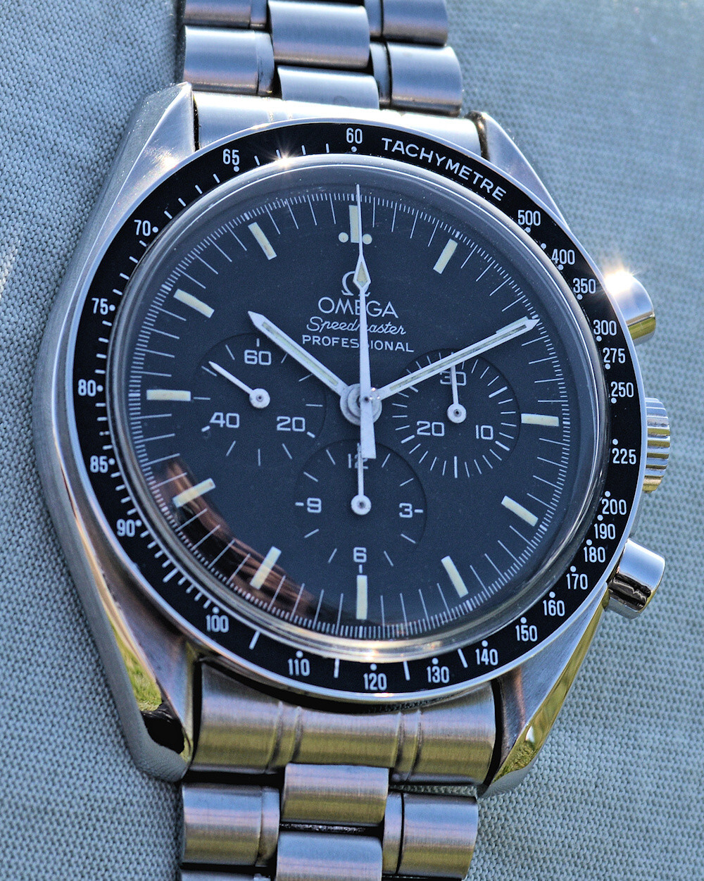OMEGA Speedmaster Moonwatch Chrono 861 Time Machine 1991 With Extract Original &