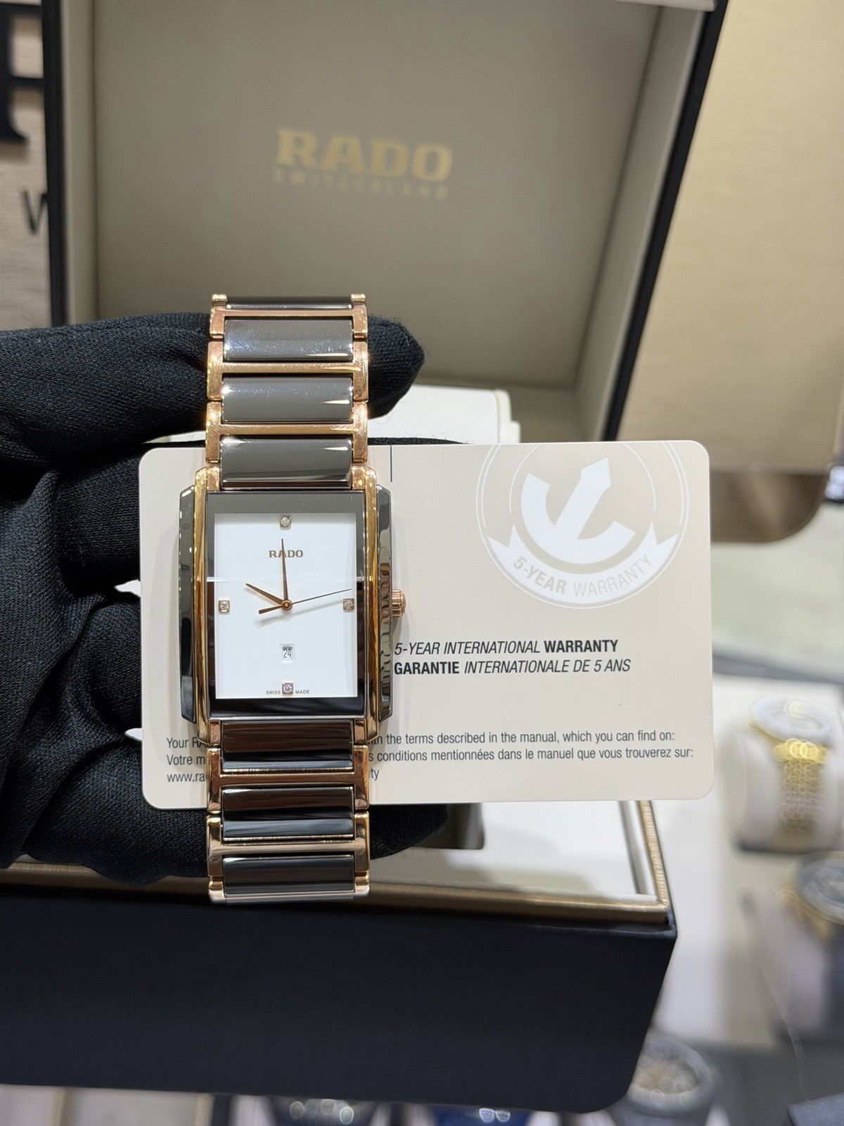 New Rado Integral 31mm Diamond Quartz Watch R20140712