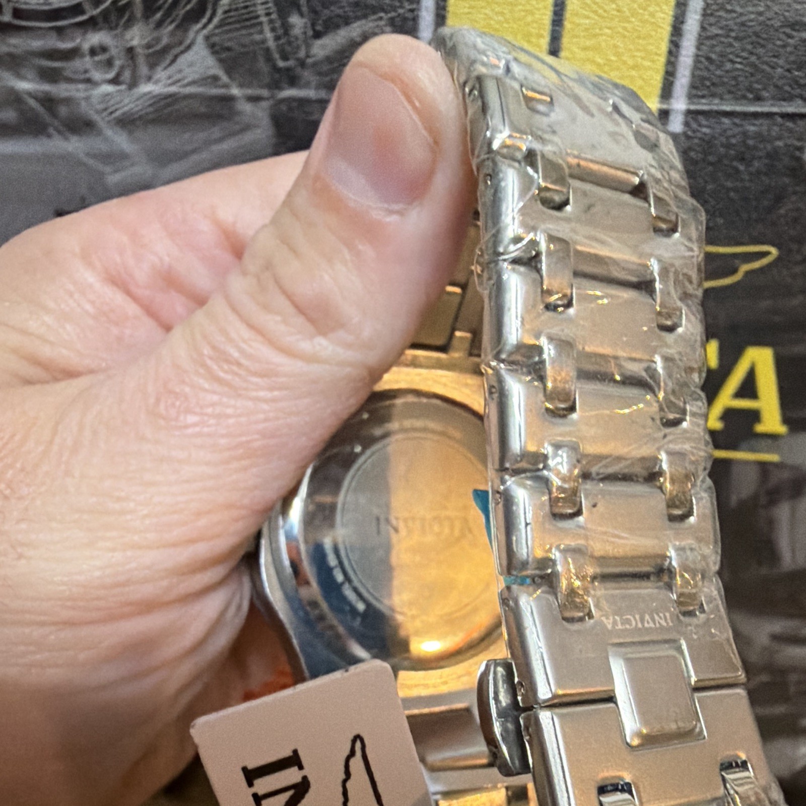 69485 Invicta Speedway Rim Automatic Watch . 42mm Stainless Steel Bracelet