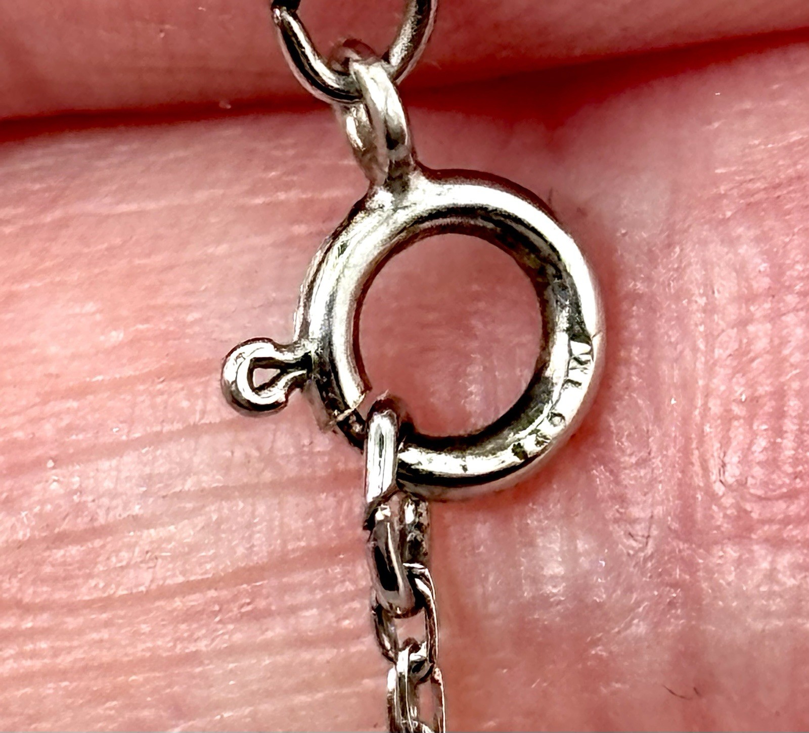 James Craig Sterling Silver Open Scrollwork Pendant Necklace Baroque Gothic Rev