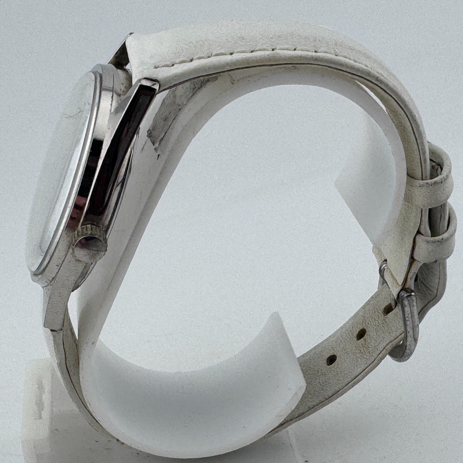 Vintage Nurse Mates Quartz Watch Women Silver Military Dial Easy Read New Batter