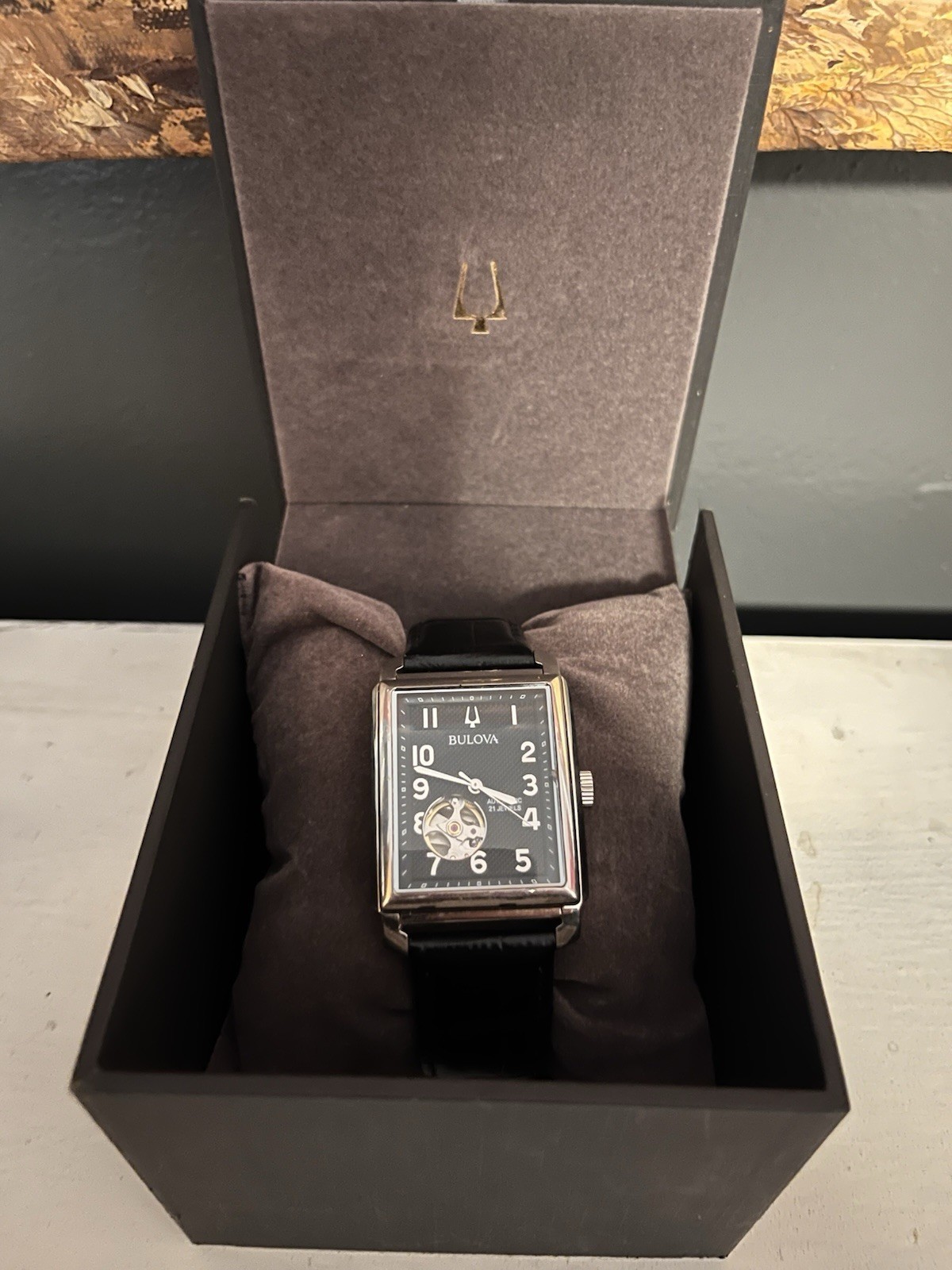 Bulova Sutton Automatic Watch 96A269 Unisex, Black Dial
