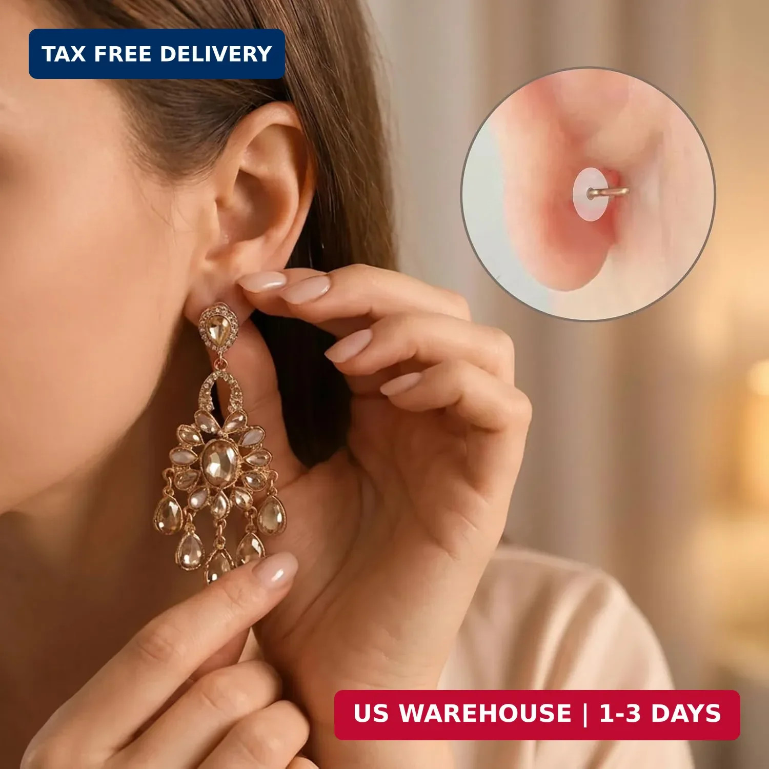 200 Pcs Clear Piercing Disc, for Piercing Bump 3/5/ 7/9 mm Clear Silicone Earrin