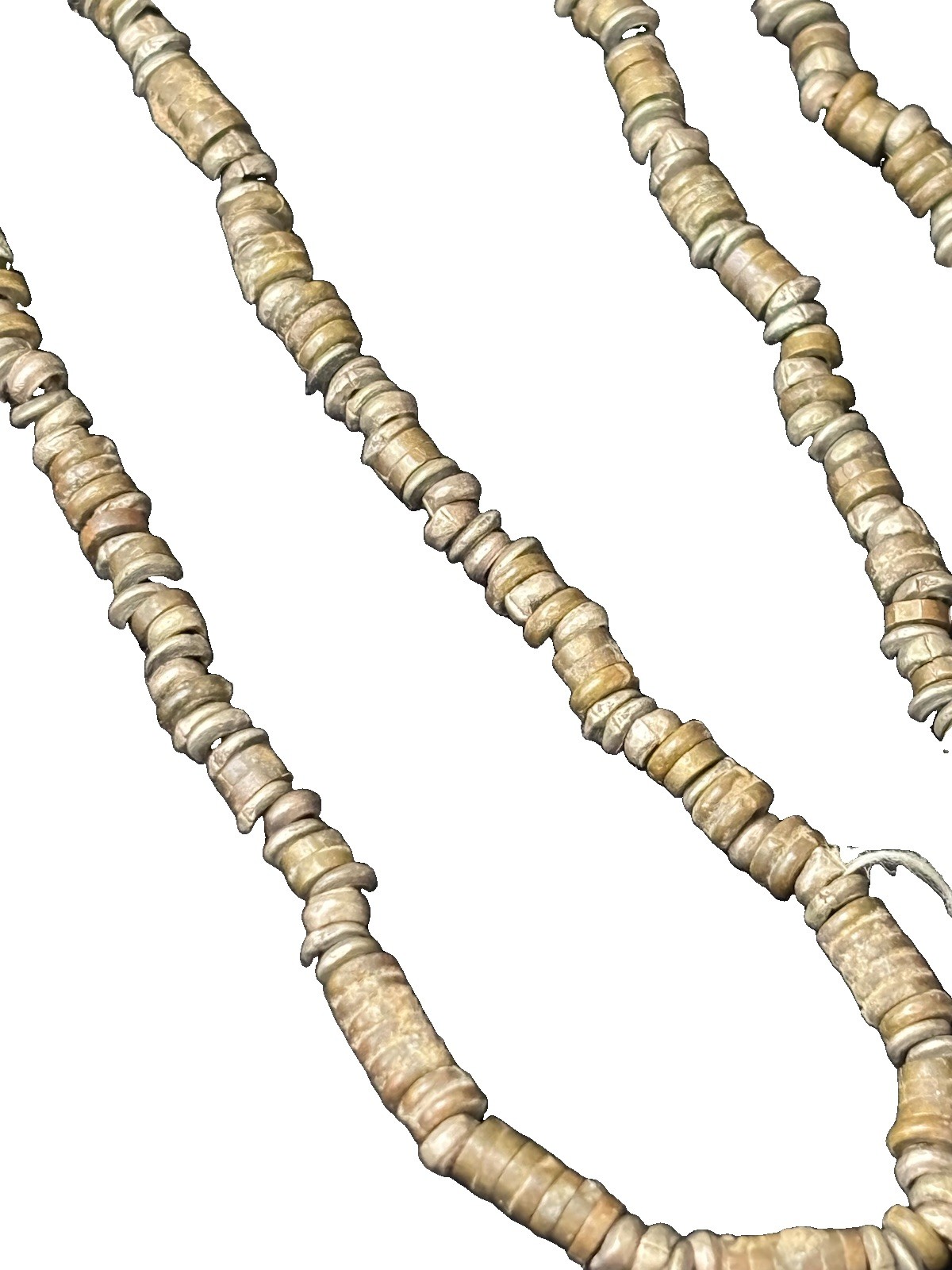 Vintage African Trade Bead Necklace Large 30″
