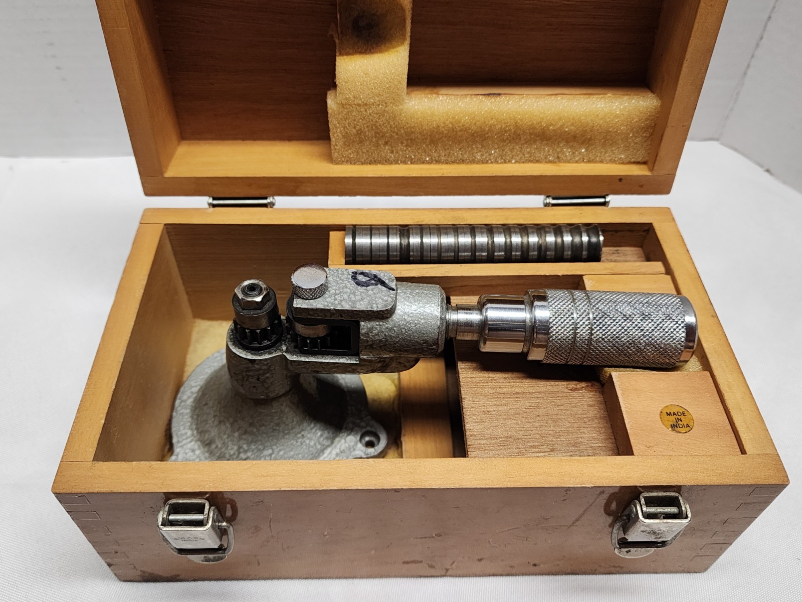 Jeweler Rolling Mill Tool 15 Die SET Bench Top VTG