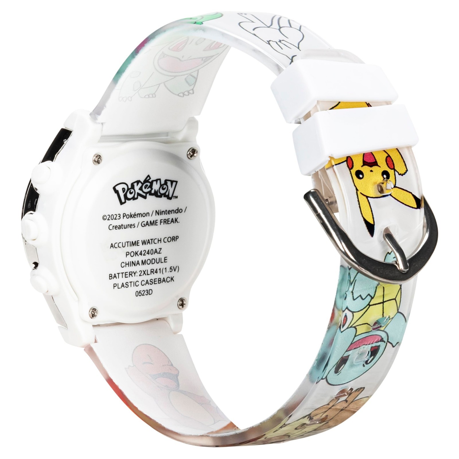 Kids Pokemon Digital LCD Quartz Watch – Fun Timepiece for Boys, Girls & Adults