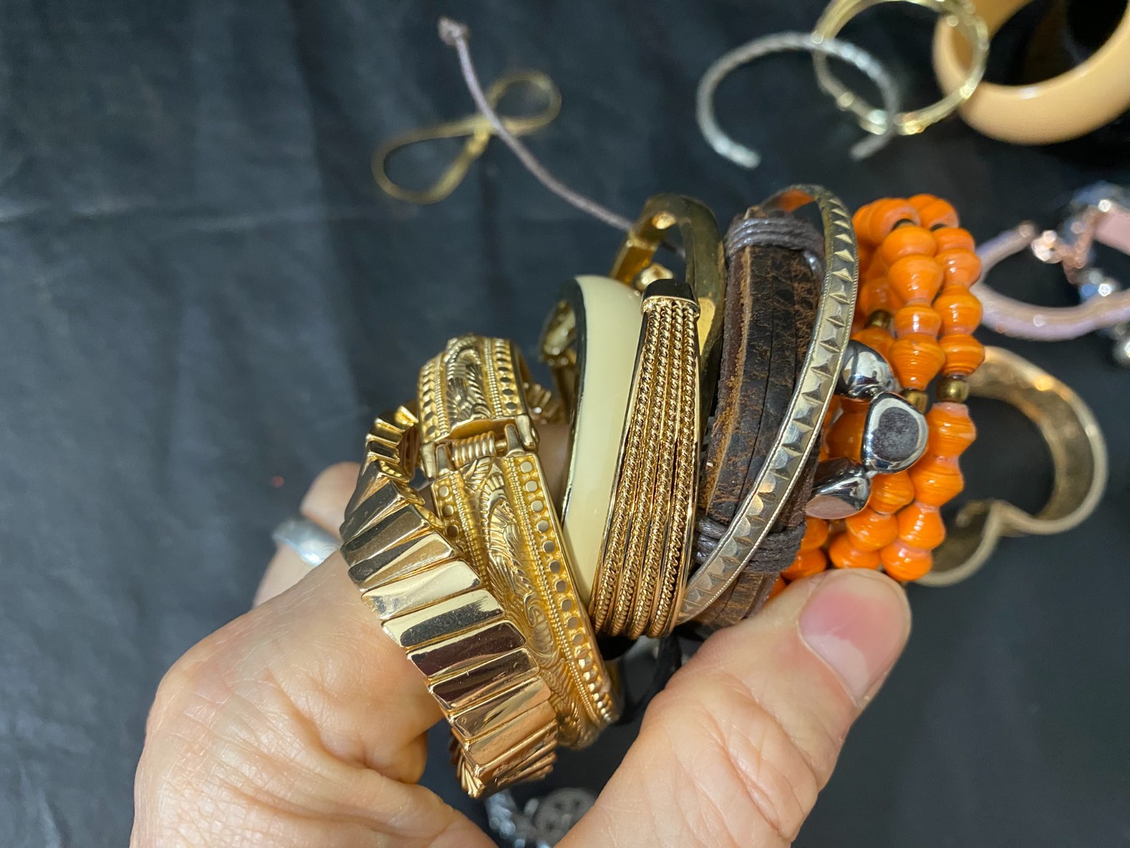 huge lot bracelets jewelry 104+ bracelet collection