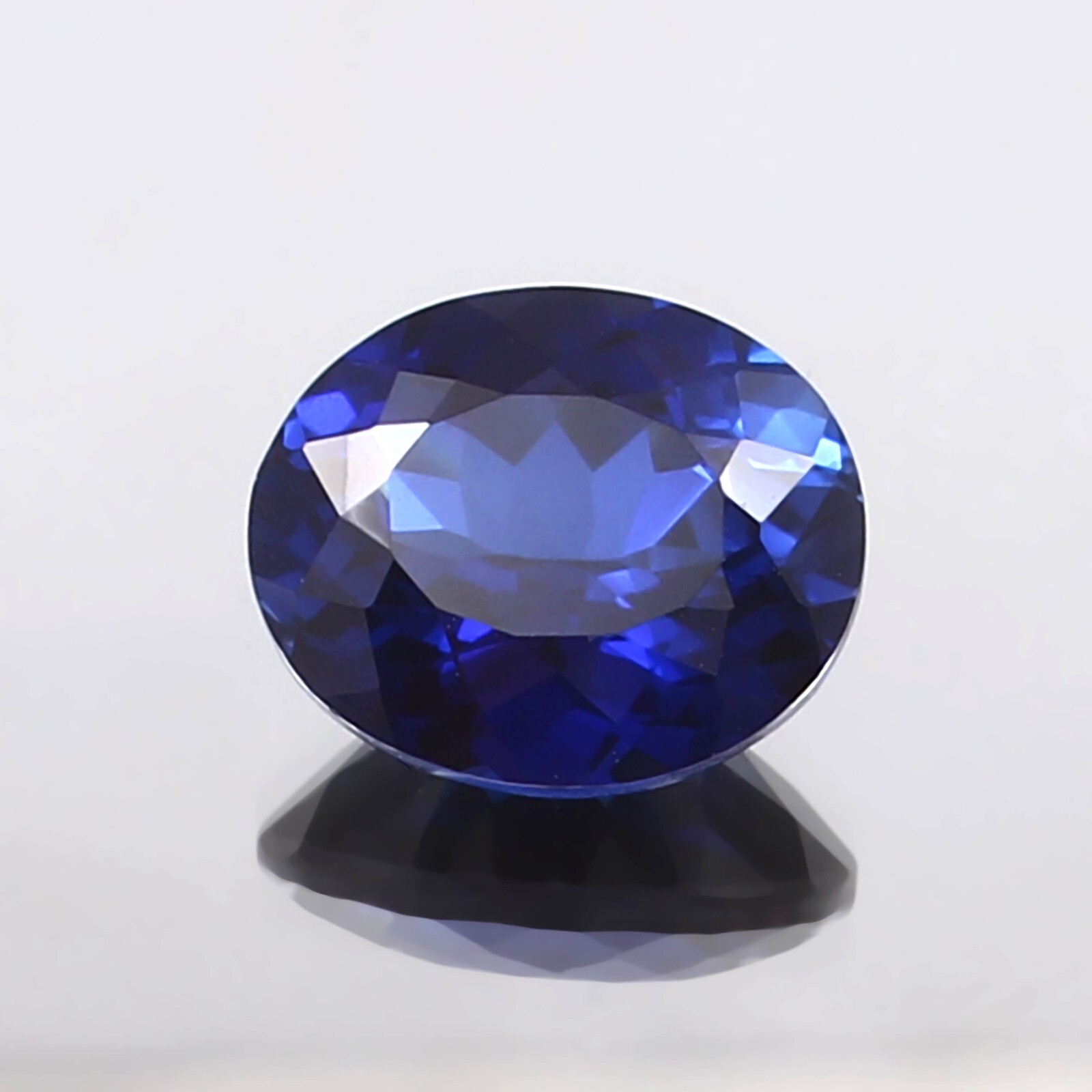 AAA 4.55 Ct Natural Flawless Ceylon Royal Blue Sapphire Loose Oval Gemstone Cut