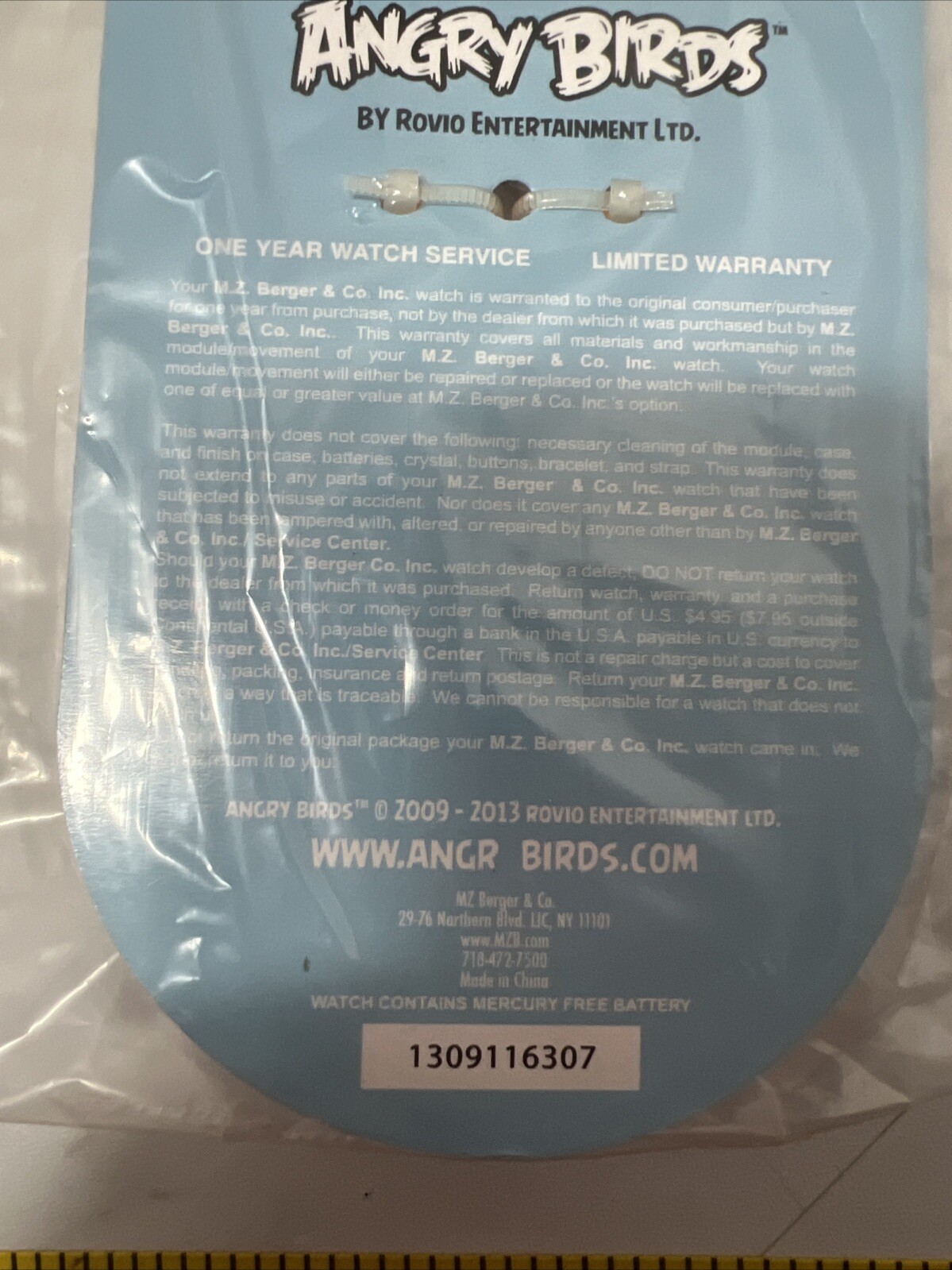 Angry Birds Bendable Wrist Wrap LCD Watch Sealed New 2013 – Vintage