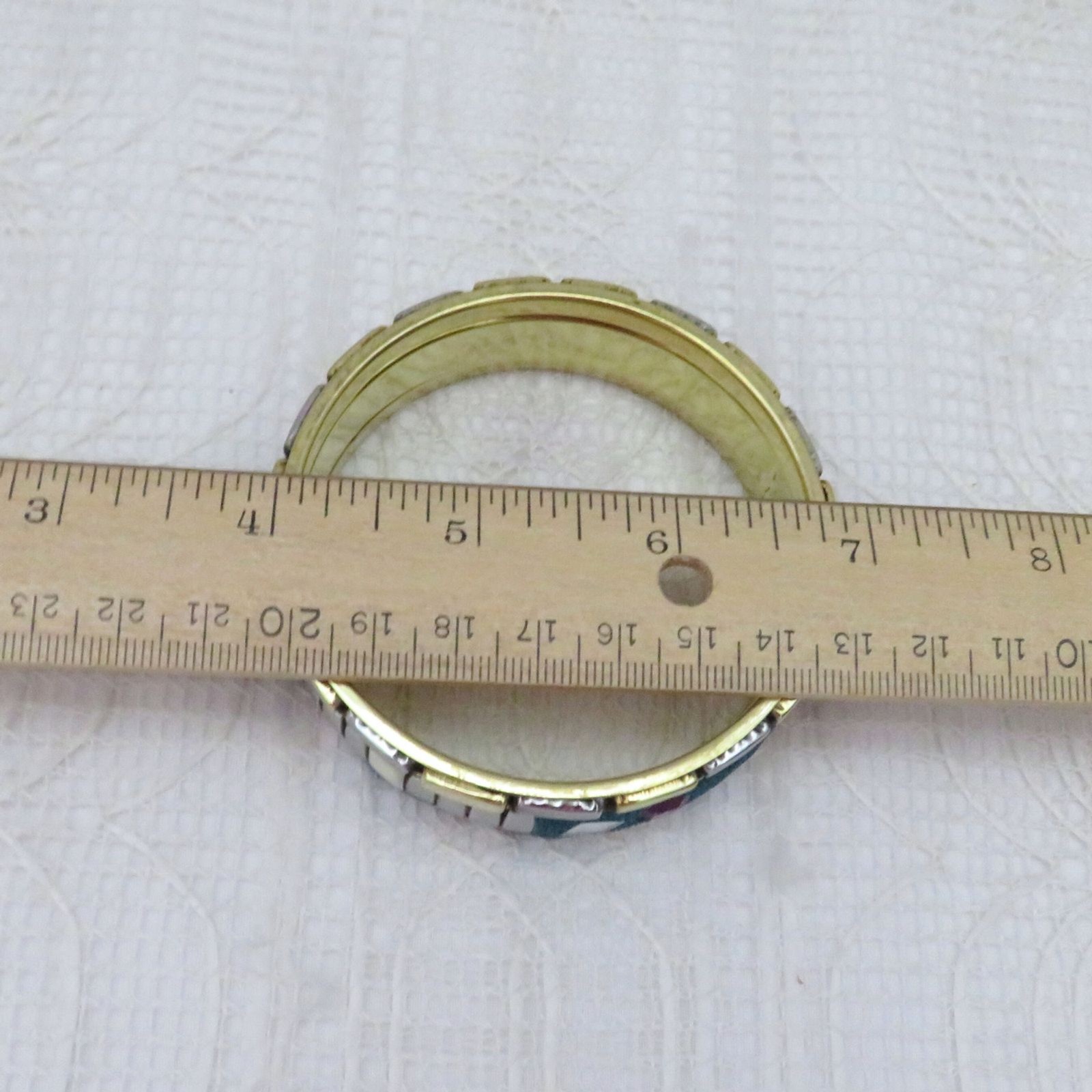 Set of 3 Boho Bangle Bracelets Multicolor Casual Business or Retro Party Wear