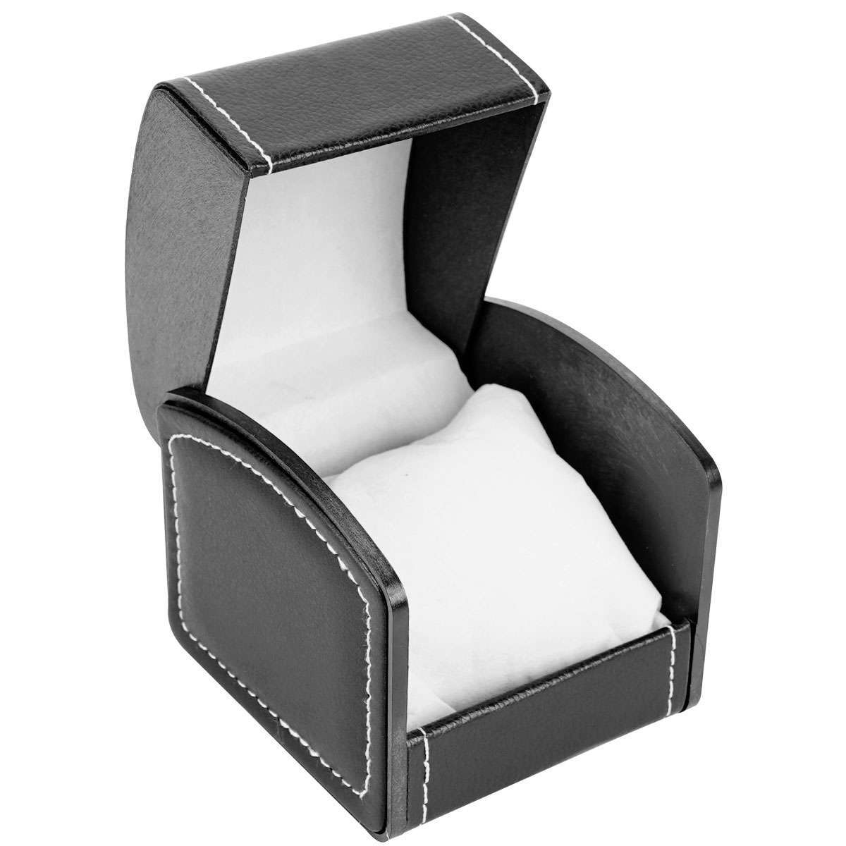 Watch Box Storage Case With Matching Pillow , PU Leather Luxury Single Watch Box
