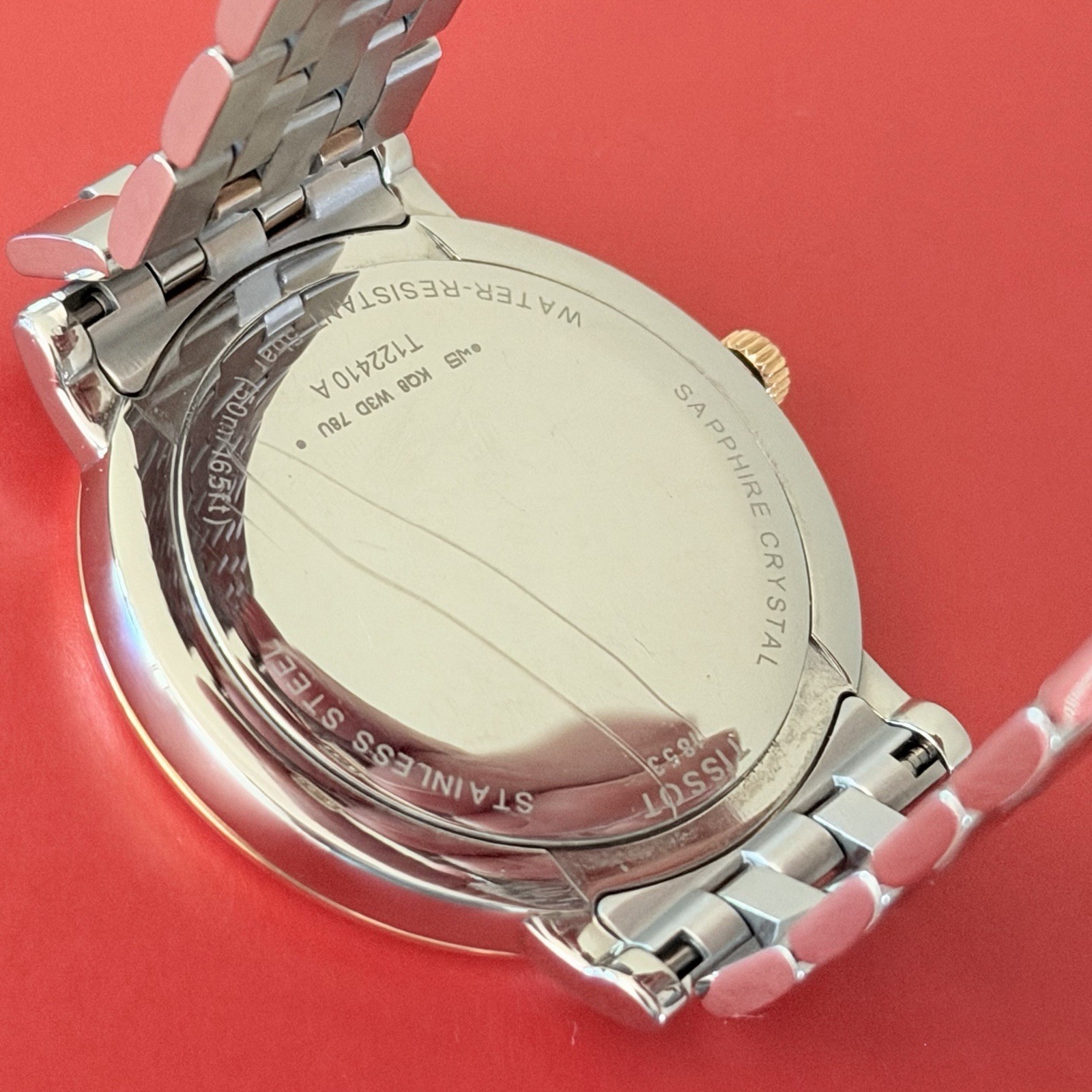 TISSOT Carson Quartz Two-tone Men’s Watch “Pfizer” Edition T122.410.22.033.00