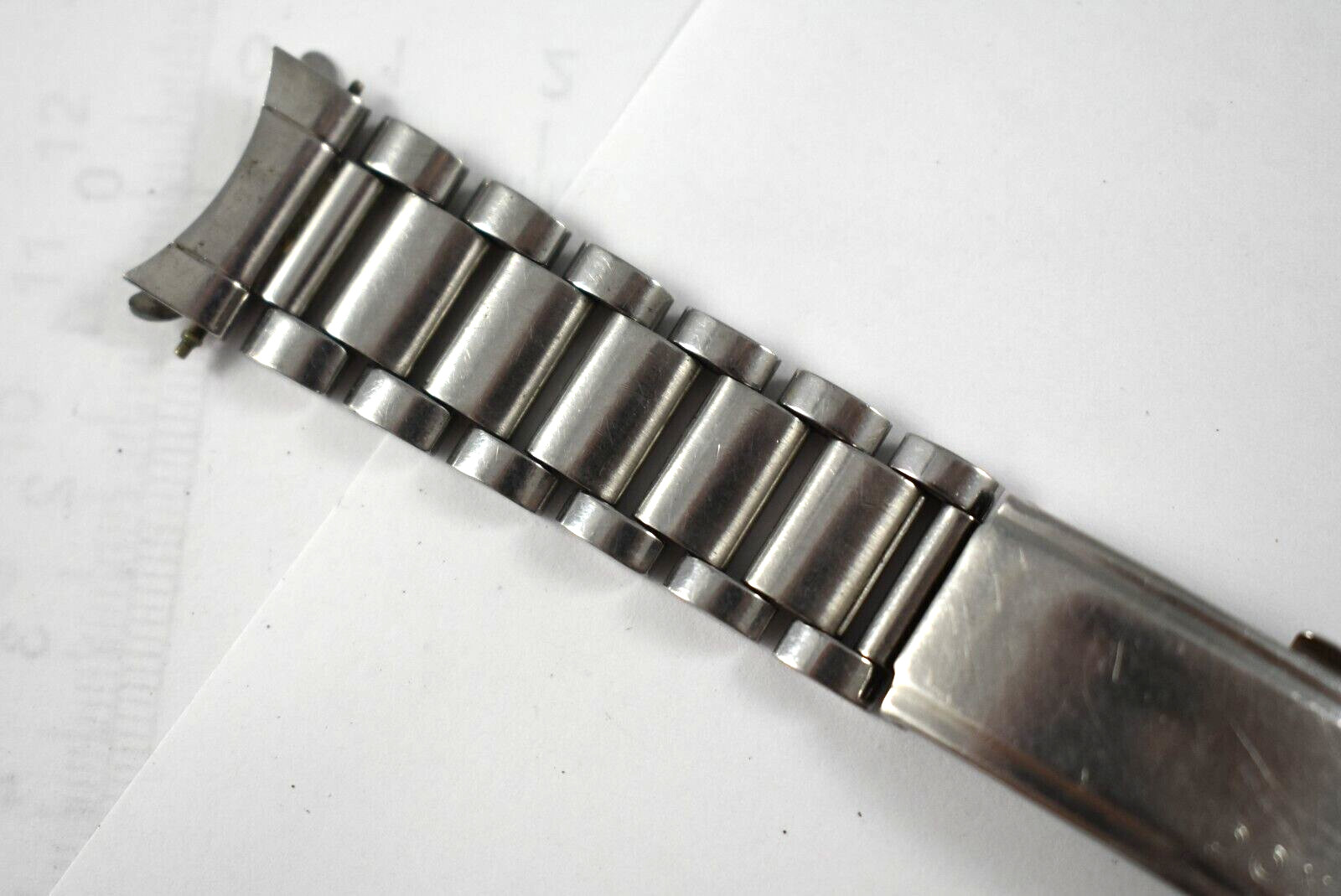 Vintage Doxa Sub Rare Stainless Steel Wrist Watch Band 17.75mm lot.fi