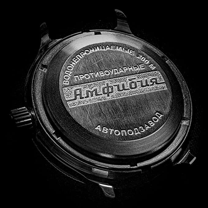 Vostok Amphibia 120812 Watch Scuba Diver Automatic US SELLER