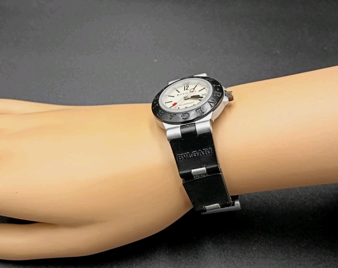 BVLGARI Aluminum AL38A Aluminum Swiss Watch