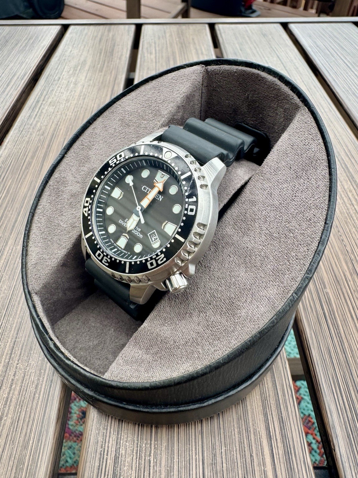 CITIZEN Promaster E168-S097720 Divers 200m Solar Men’s Watch W/ Extra Strap