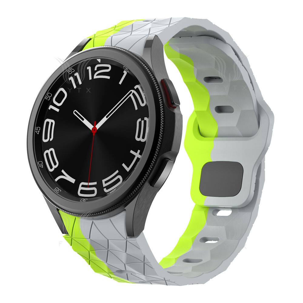 For Samsung Galaxy Watch 7 6 5 4 40/44mm Classic 43/47/46mm Silicone Band Strap