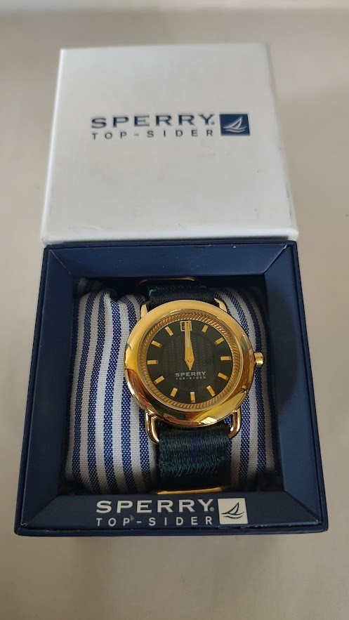 NOS – Sperry Top-Sider Watch 103060 A126-13 – W/Brand New Battery