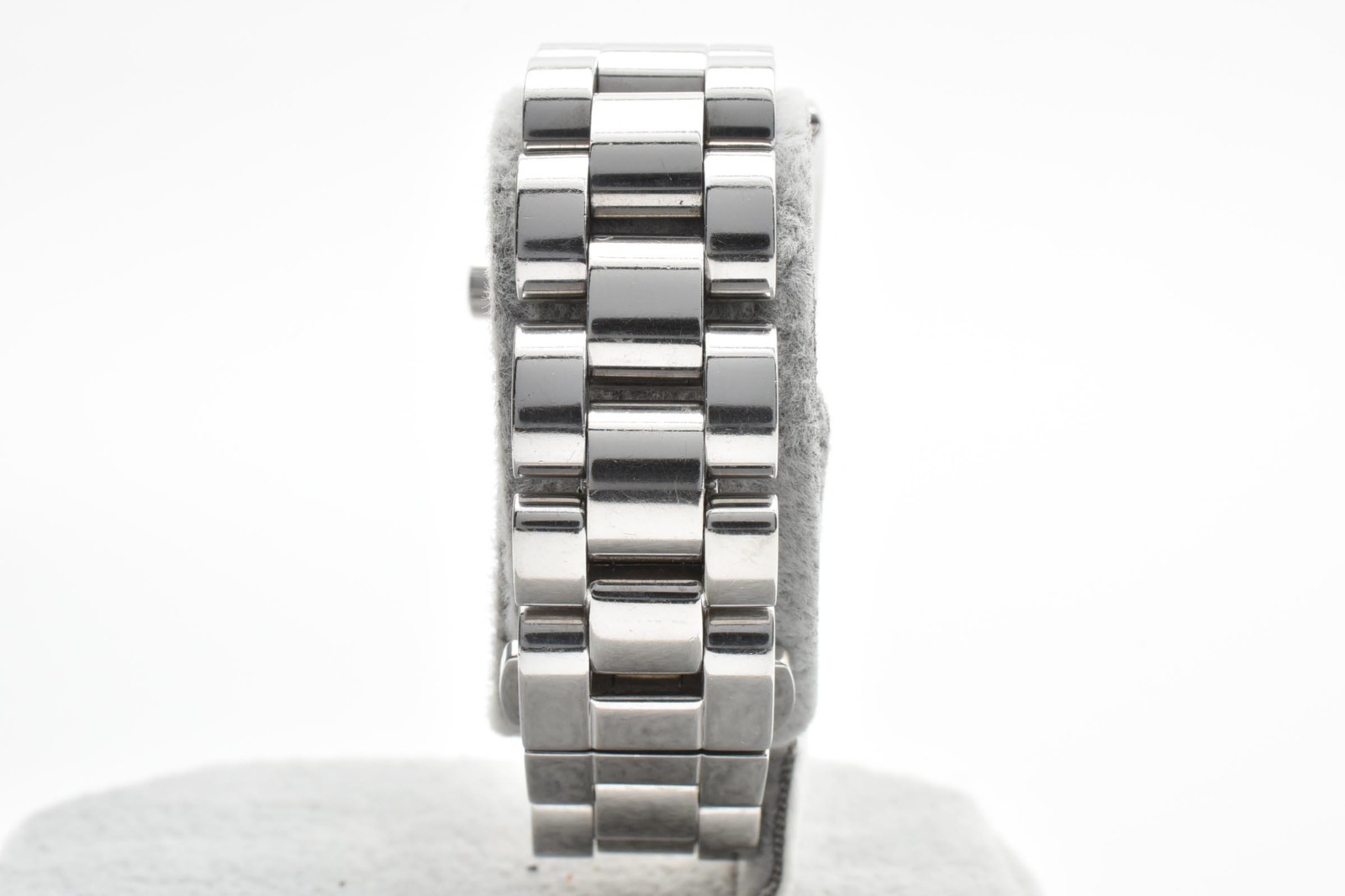 [Exc+5] ORIS 7525 Miles Rectangular Automatic White Dial Woman’s Watch JAPAN