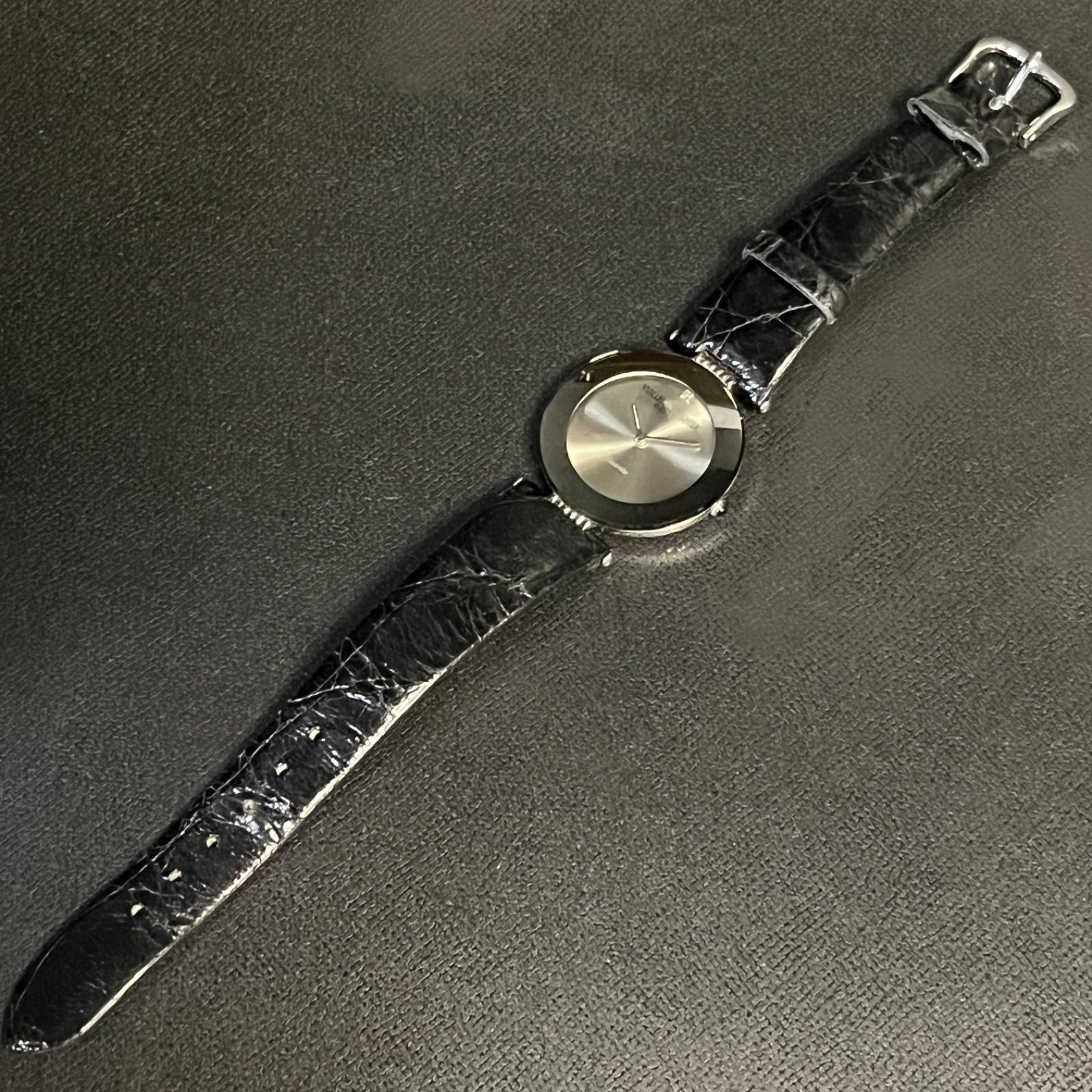 Working Vuillemin Regnier Women’s Watch Silver Black G 2228 Function Checked