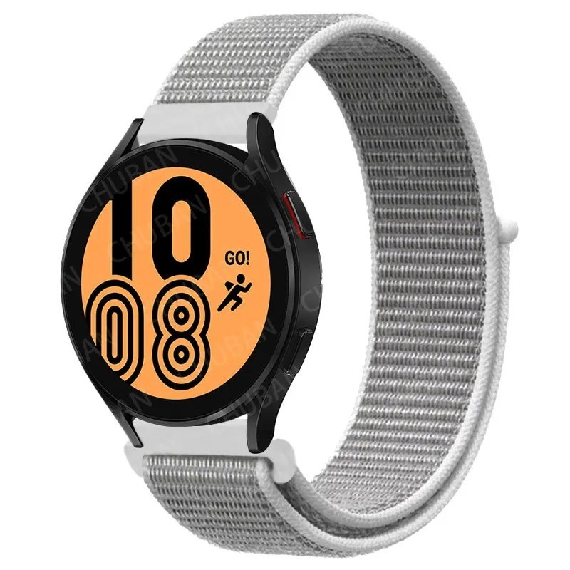 20mm 22mm Woven Nylon Sport Loop Watch Band Strap W/ Quick Release Spring Pins