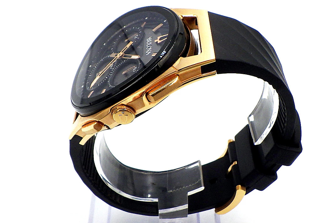 Bulova Curv Chronograph Quartz Men’s 98A185 with , Outer Box, [Used], Popular,