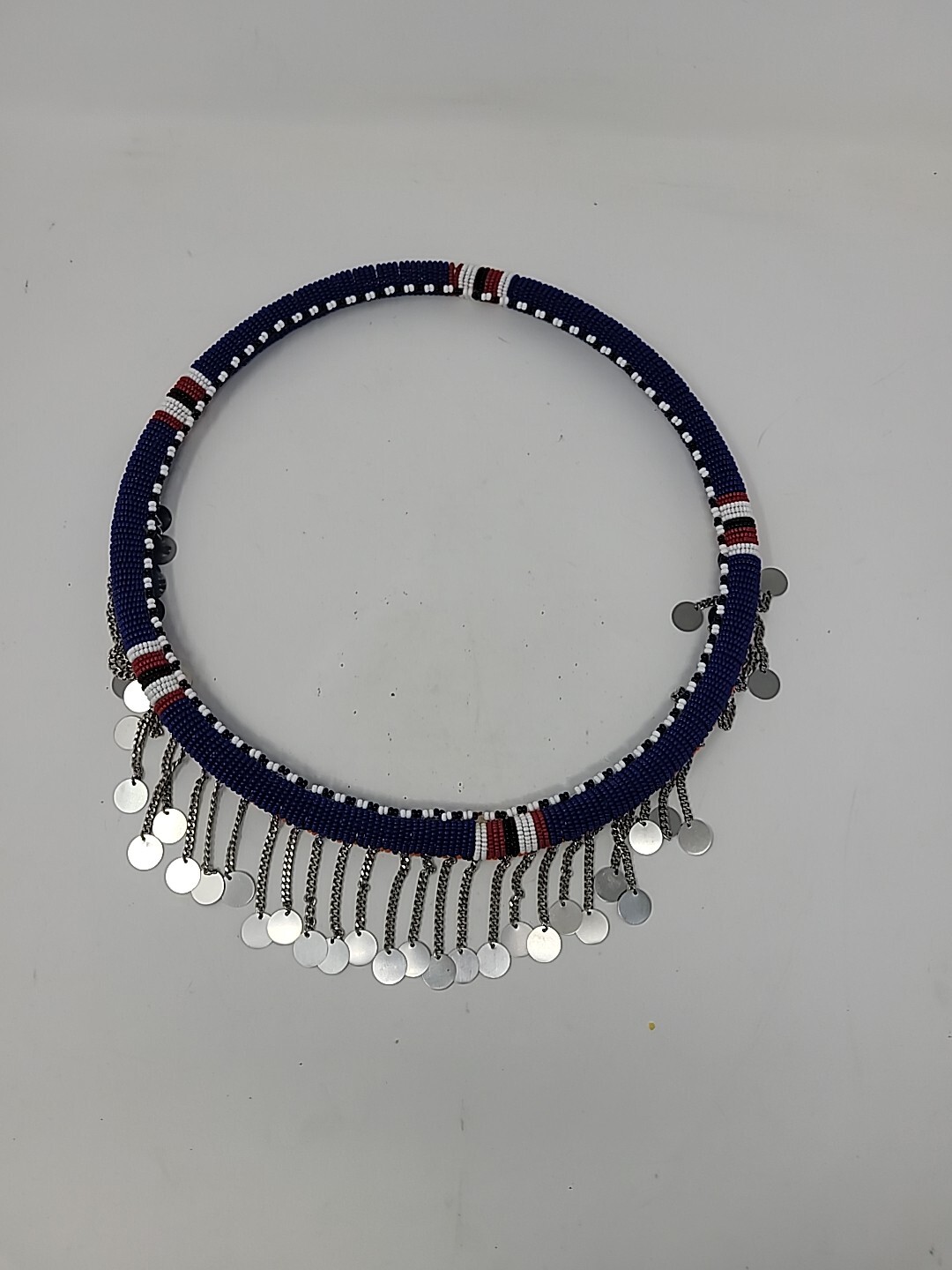 Hand Beaded Necklace from the Samburu Wedding, Kenya