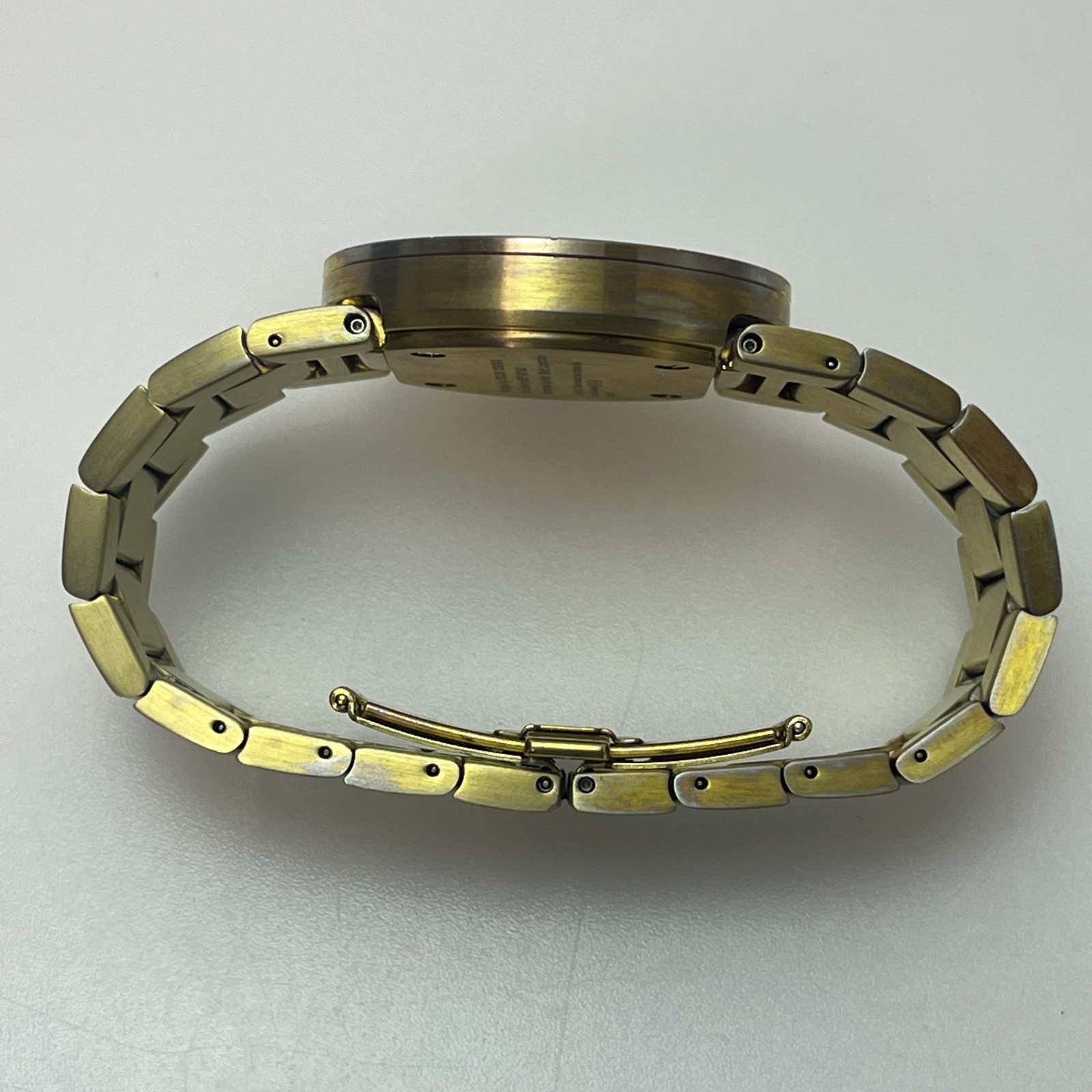 Seiko Issey Miyake TO NY0N005 Unisex Quartz Gold Stainless Steel w/BOX #164B
