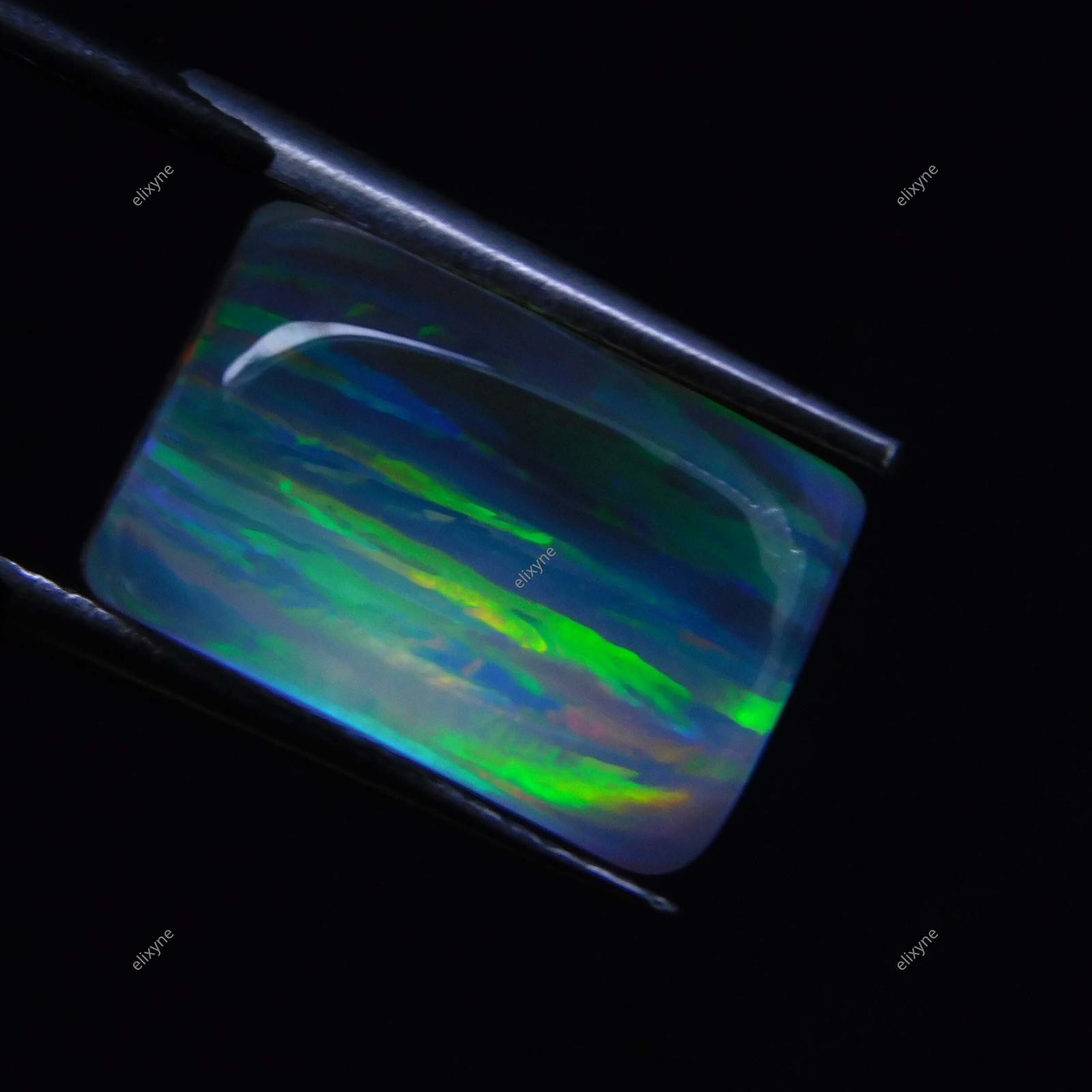 6.45 Cts Natural Fire Opal On Black Onyx Doublet Fancy Certified Gemstone