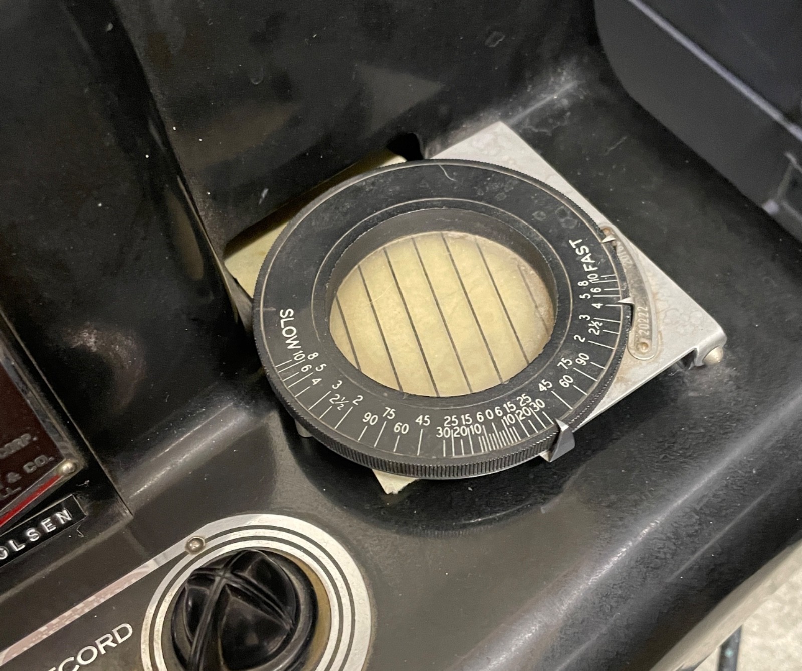 1949 Postwar Borg Paulson TIME-O-GRAF Timegrapher Machine Watchmaker Antique