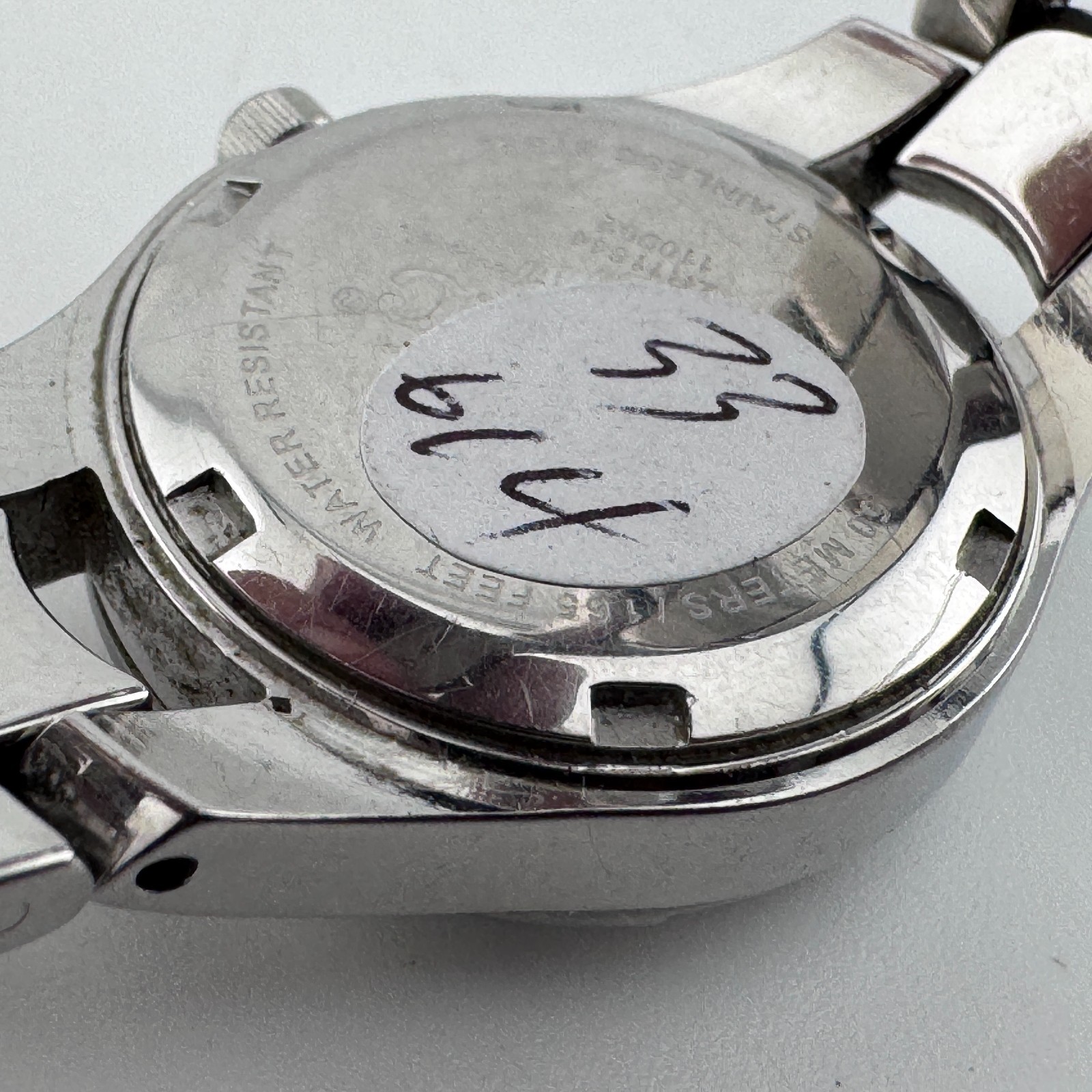 Relic Quartz Watch ZR11644 Women 50m Silver Blue Date Analog New Battery 7.25″