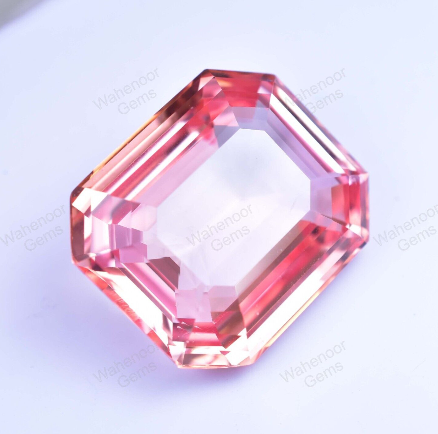 Natural imperial Topaz 59 to 62 Ct Emerald Stunning FLAWLESS Certified Gemstone