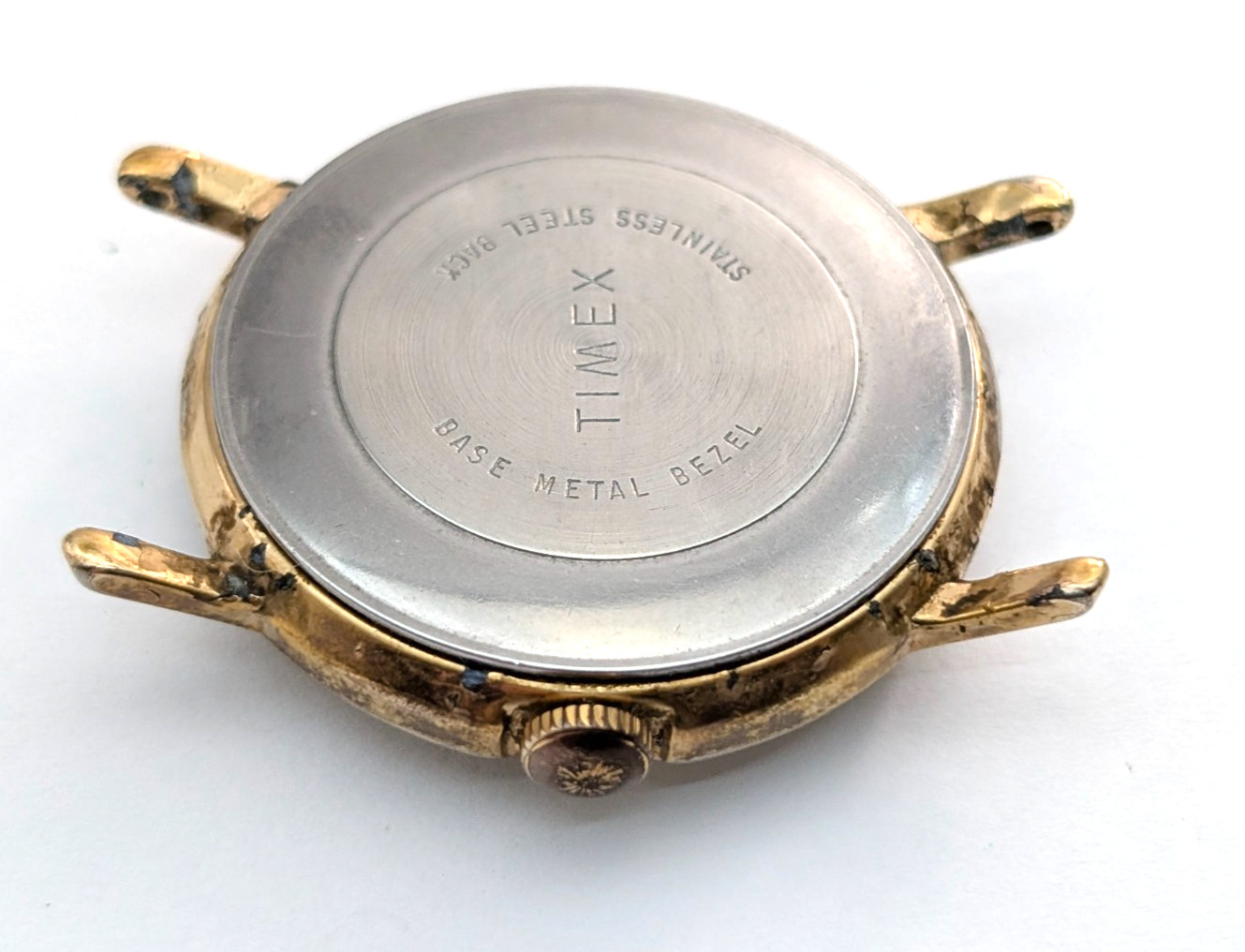 1972 TIMEX Mercury Calendar 16560 2572 Vintage 32mm Watch Movement PARTS REPAIR