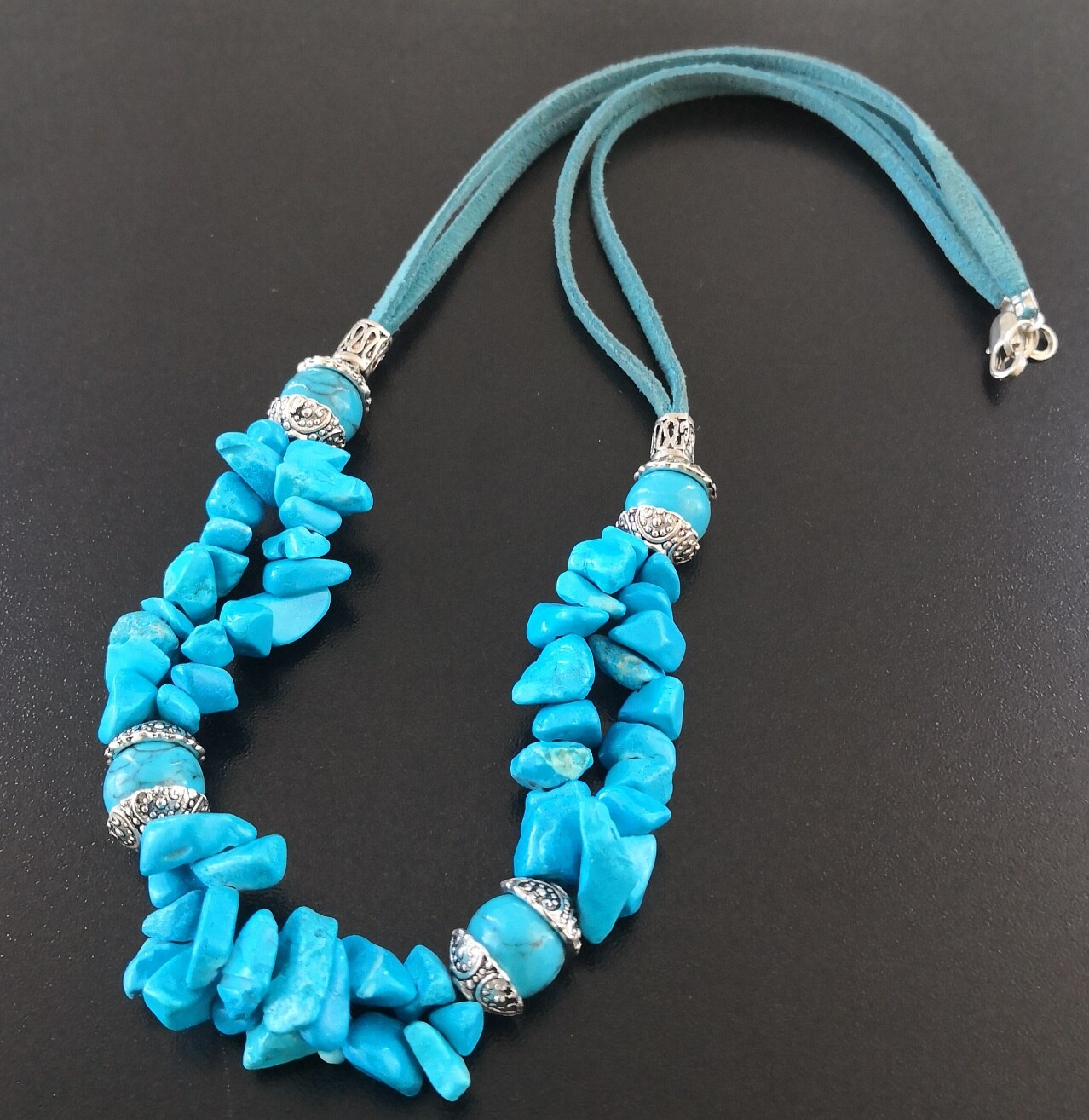 AU STOCK CHIC MULTIPLE GENUINE NATURAL STONE GEMSTONE NECKLACE N006