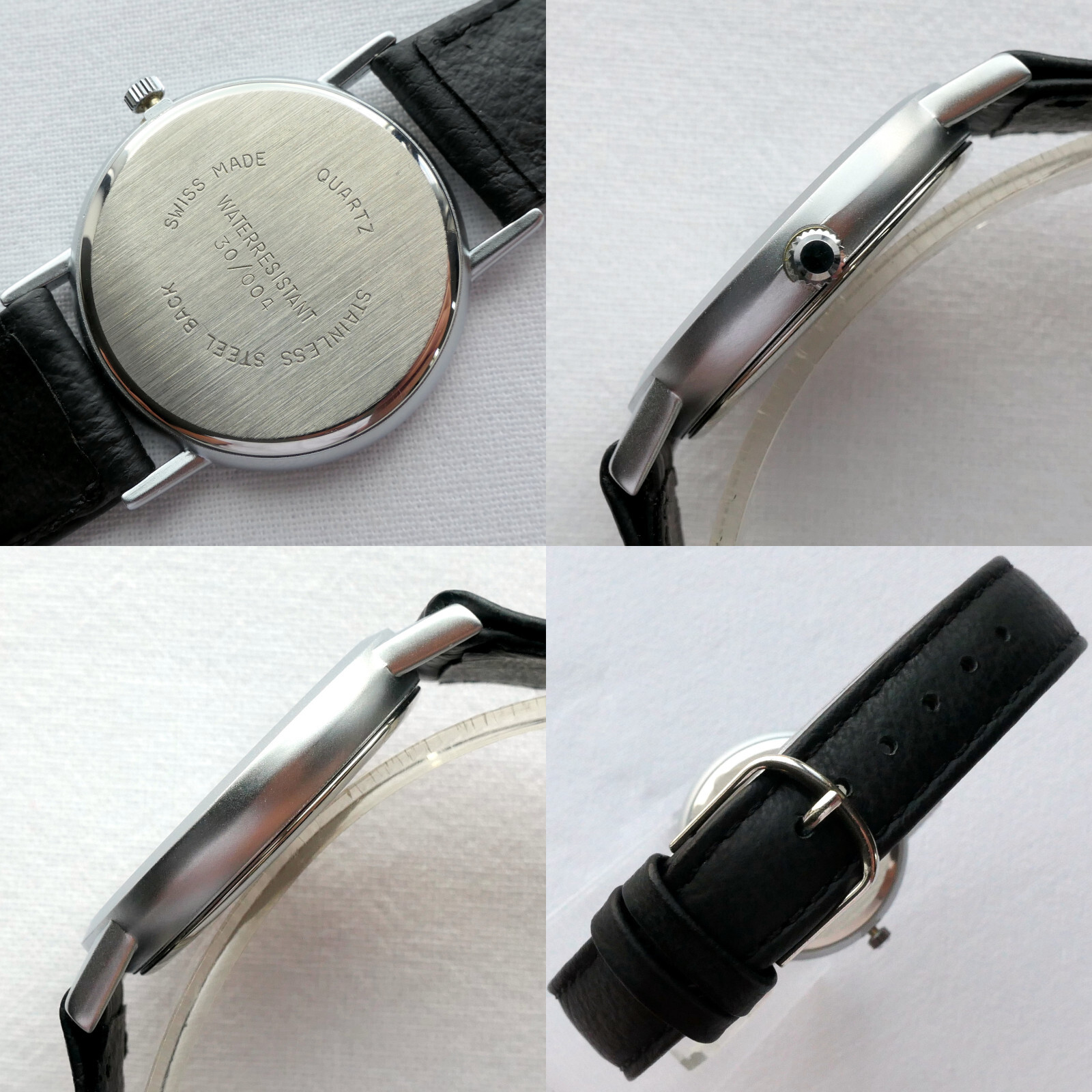 Mercedes Benz Vintage Classic Car Accessory Sport Basic Design Swiss Made Watch