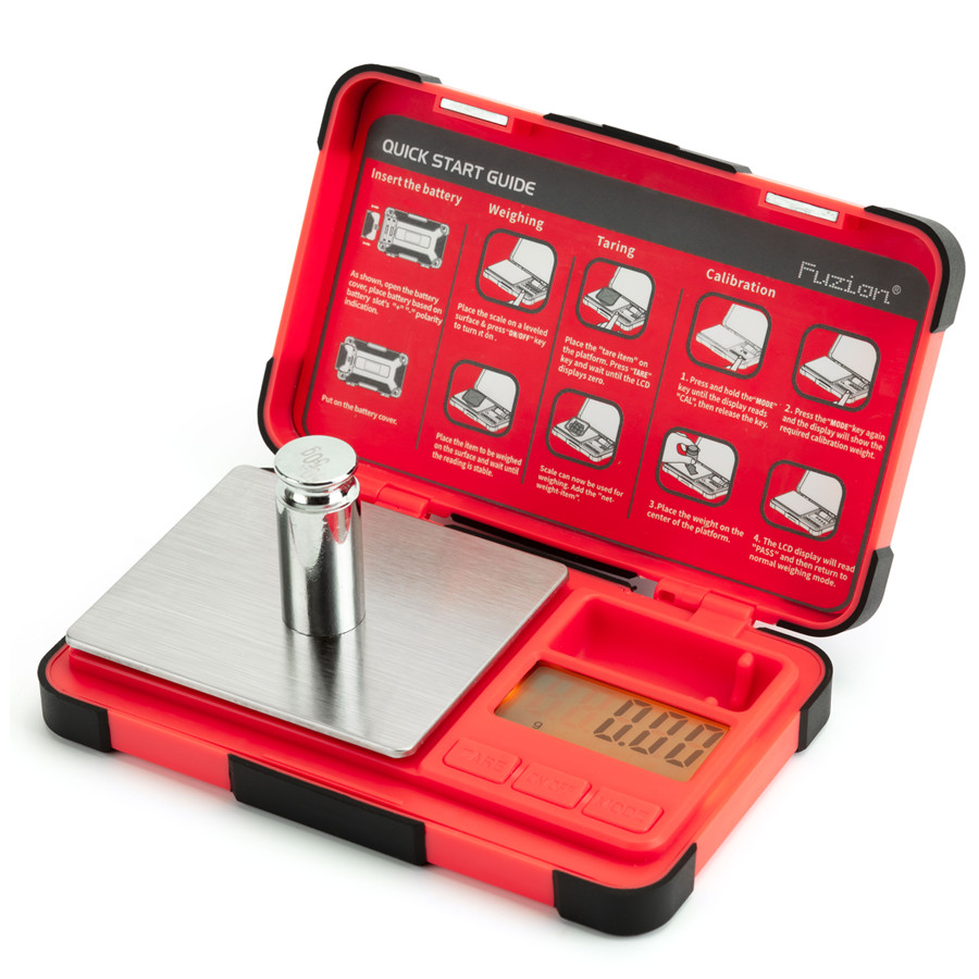 RED Fuzion Digital Pocket Scale 200g x 0.01g Jewelry Gold Gram Karat Weight