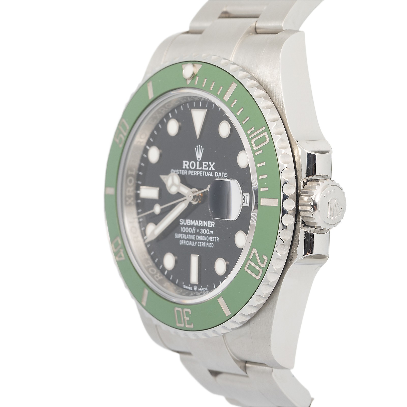 Rolex Submariner Date Starbucks 126610LV SS Black Dial Auto Men’s Watch 41mm