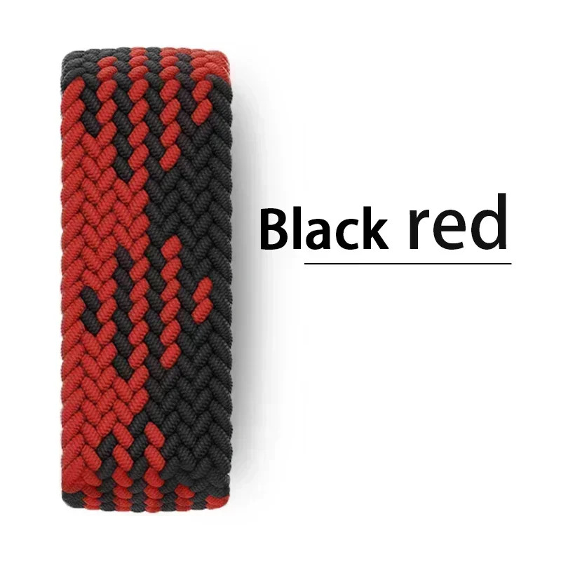 Braided Solo Strap For Apple Watch Band 45mm 49mm 44mm 42mm 41mm 40mm Nylon