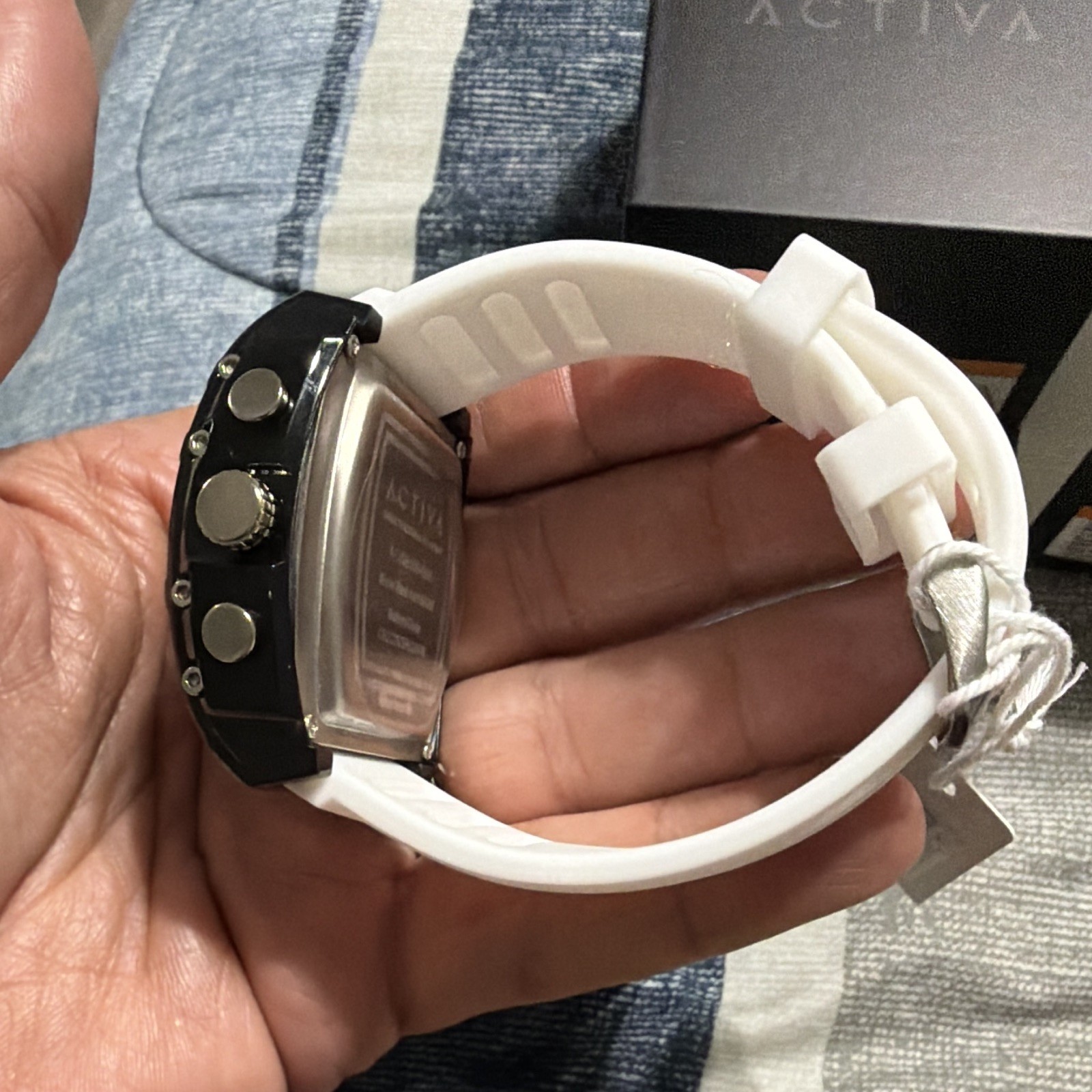 Activa Vion X Invicta Digital Essentials Men’s Watch – 45mm. White (ACW8109-008)