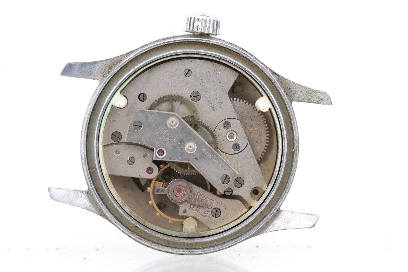 MEDANA cal. MST 377, SWISS WRIST WATCH, 32mm 15mm LUG, NO CASEBACK (JO)
