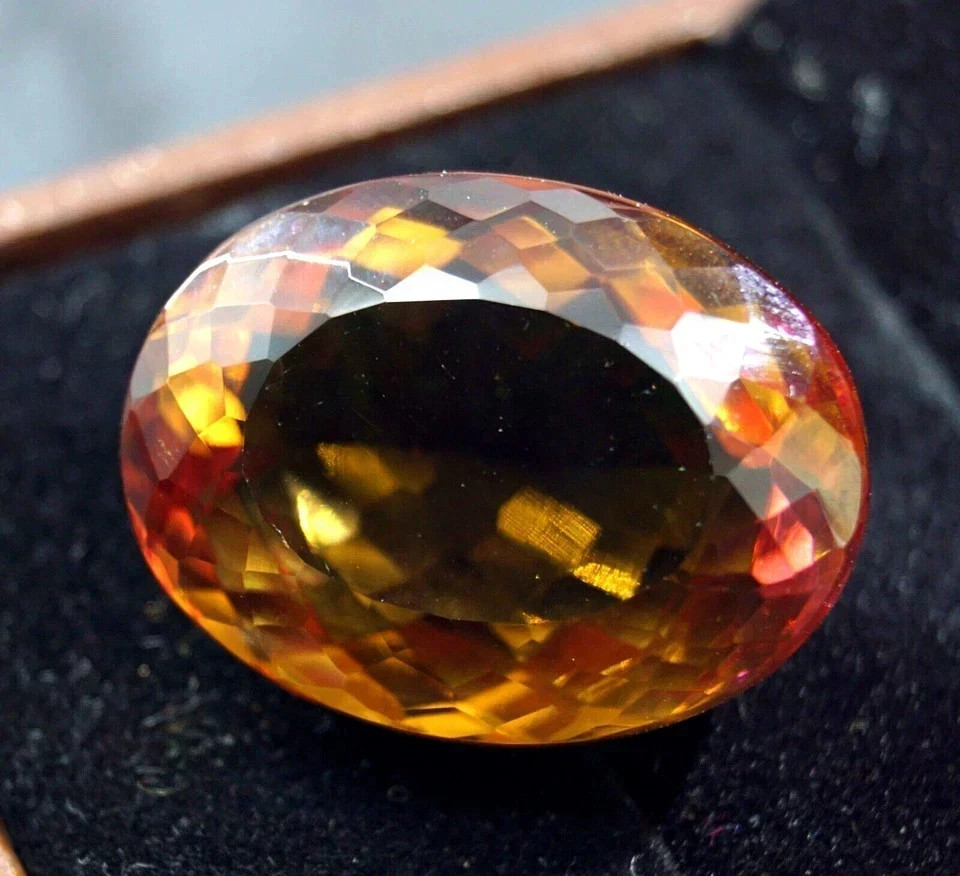 99.20 Ct NATURAL Zultanite 7 Color Nice Oval Shape A+ Loose Certified Gemstone