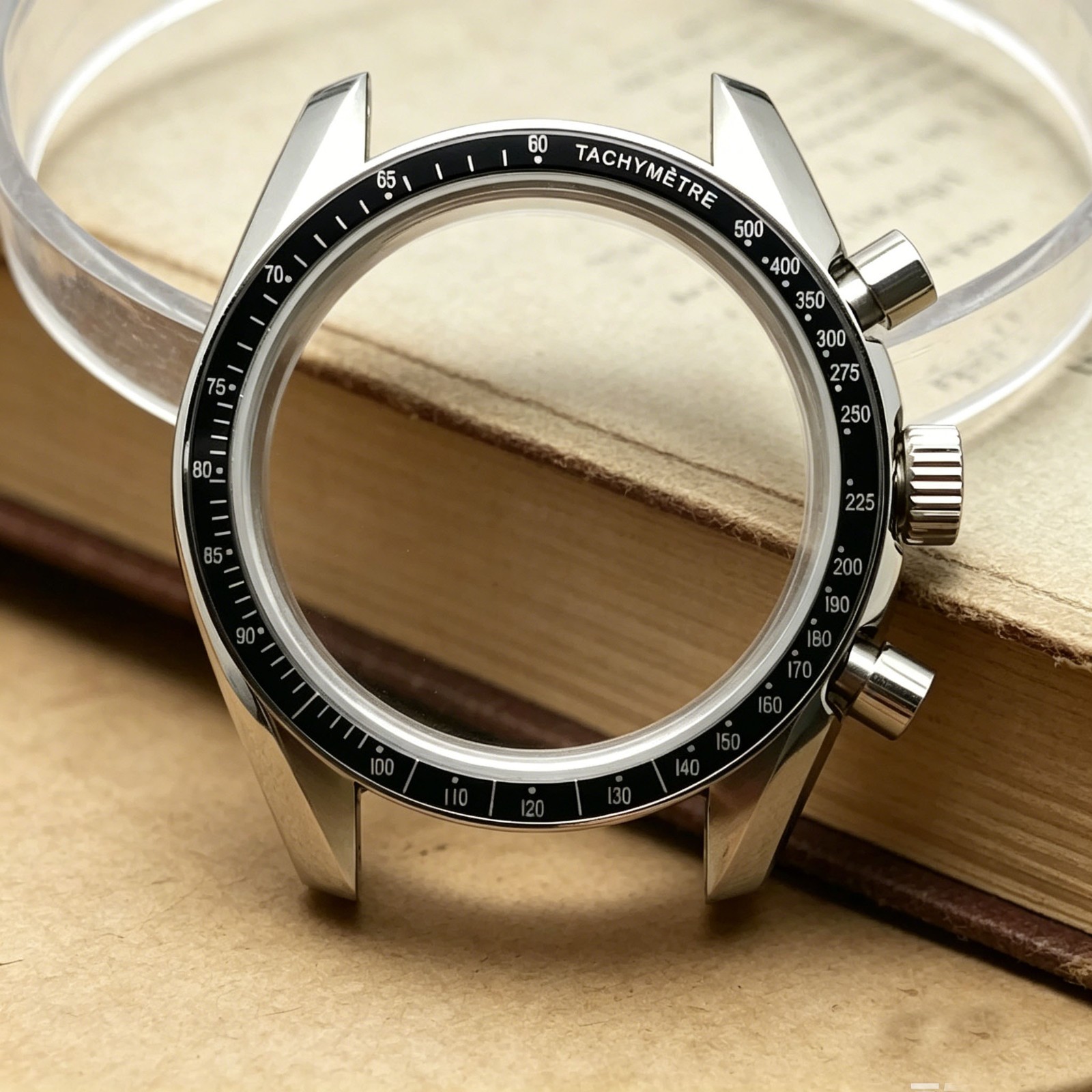 39.7Mm Men’S Watches Metal Case FIT VK63 Movement Case Watch Accessories Watch P