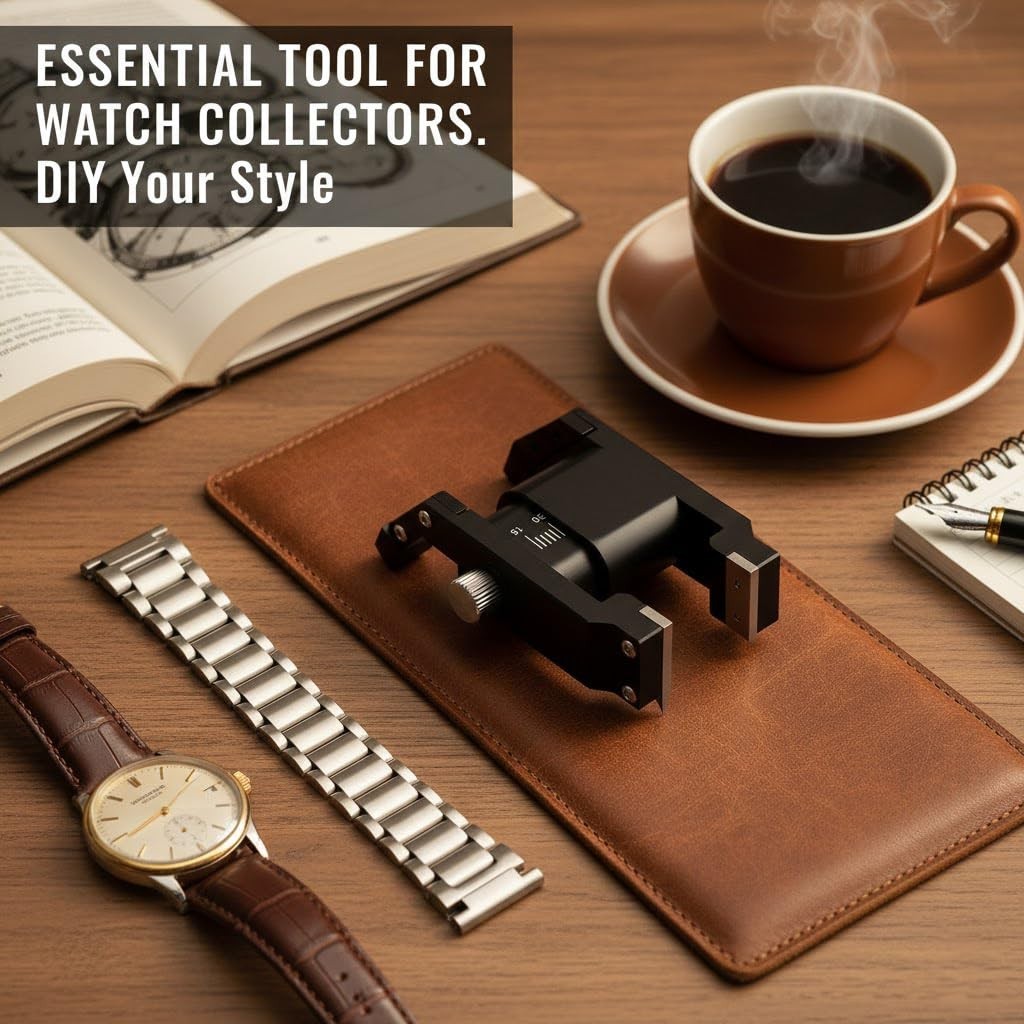 Watch Bracelet Removal Tool – Spring Bar Tool for 12MM-25MM Straps, Compact Kit