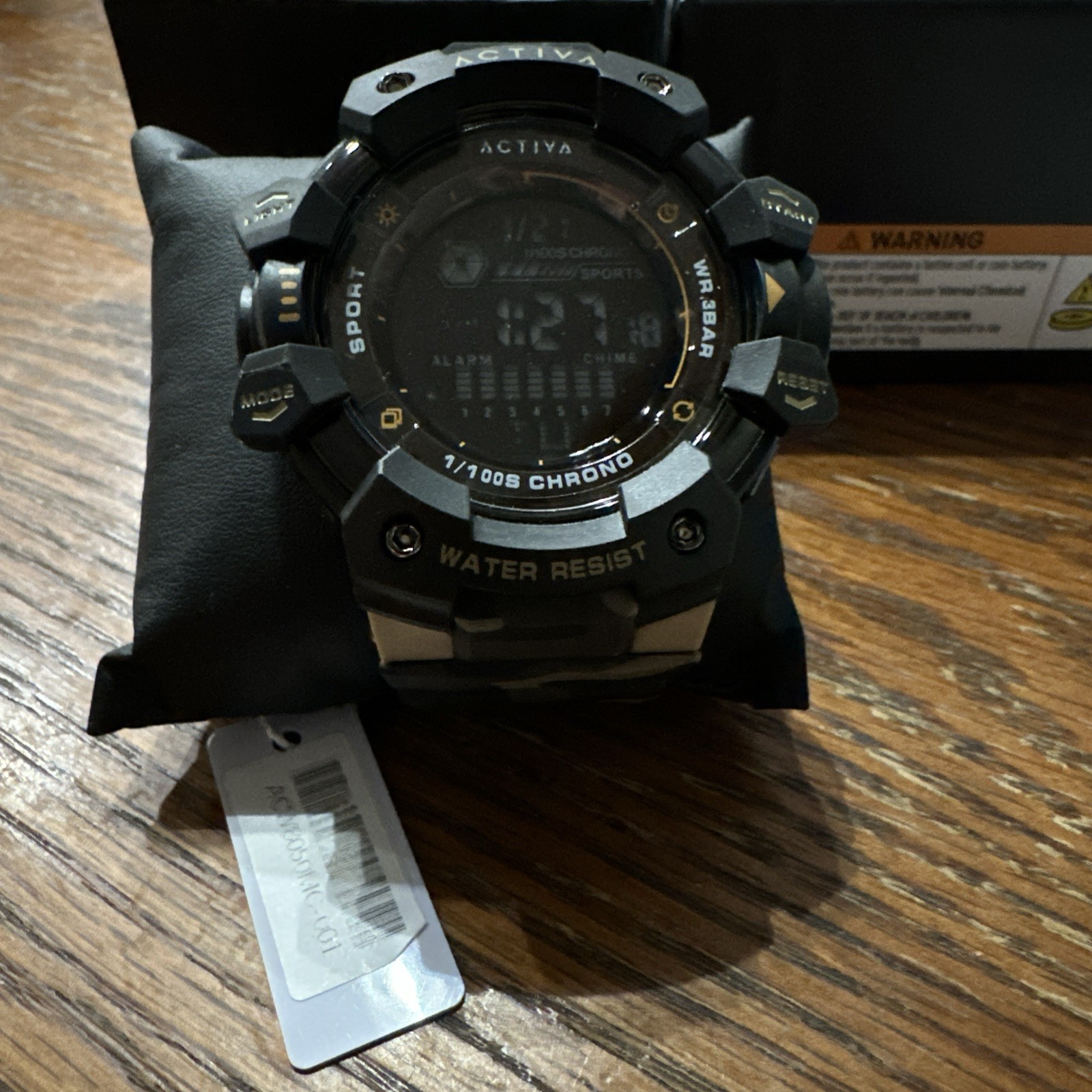 Activa Armour X Invicta Men’s 50mm Camo Rubber Digital Watch ACW8050MC-001
